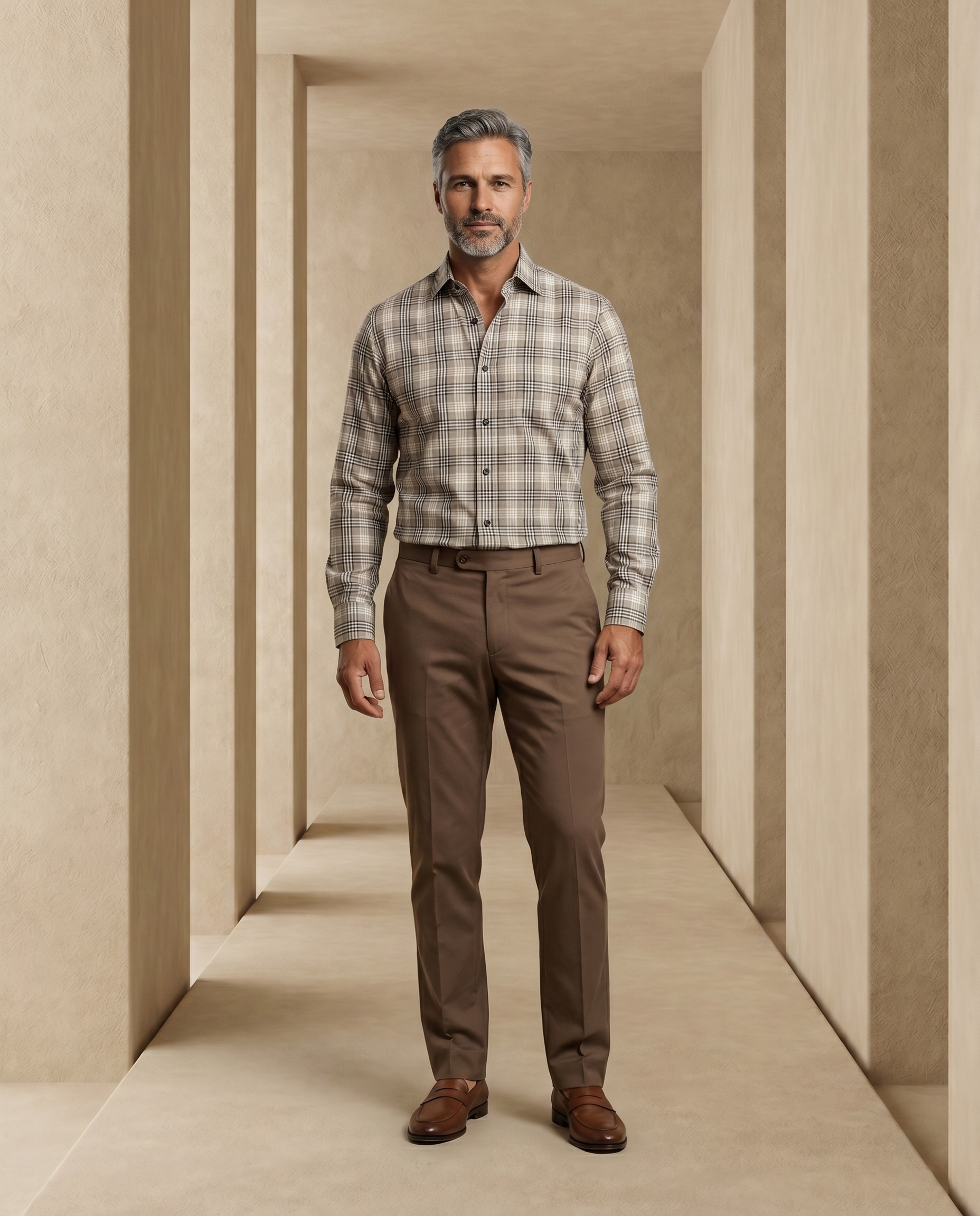 Prince of Wales Checks - Brown