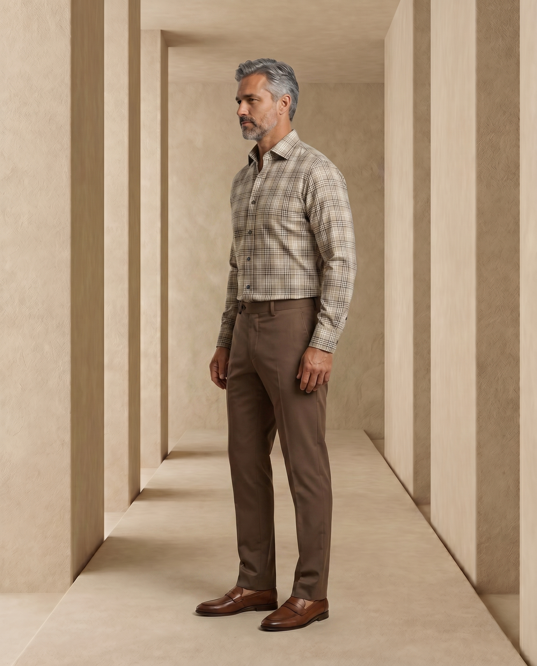 Prince of Wales Checks - Brown