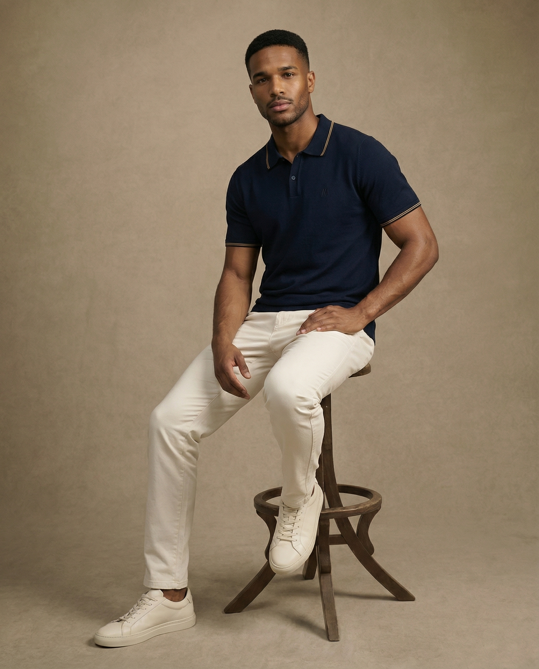 Midnight Blue HON "Campus Society" B-Polo