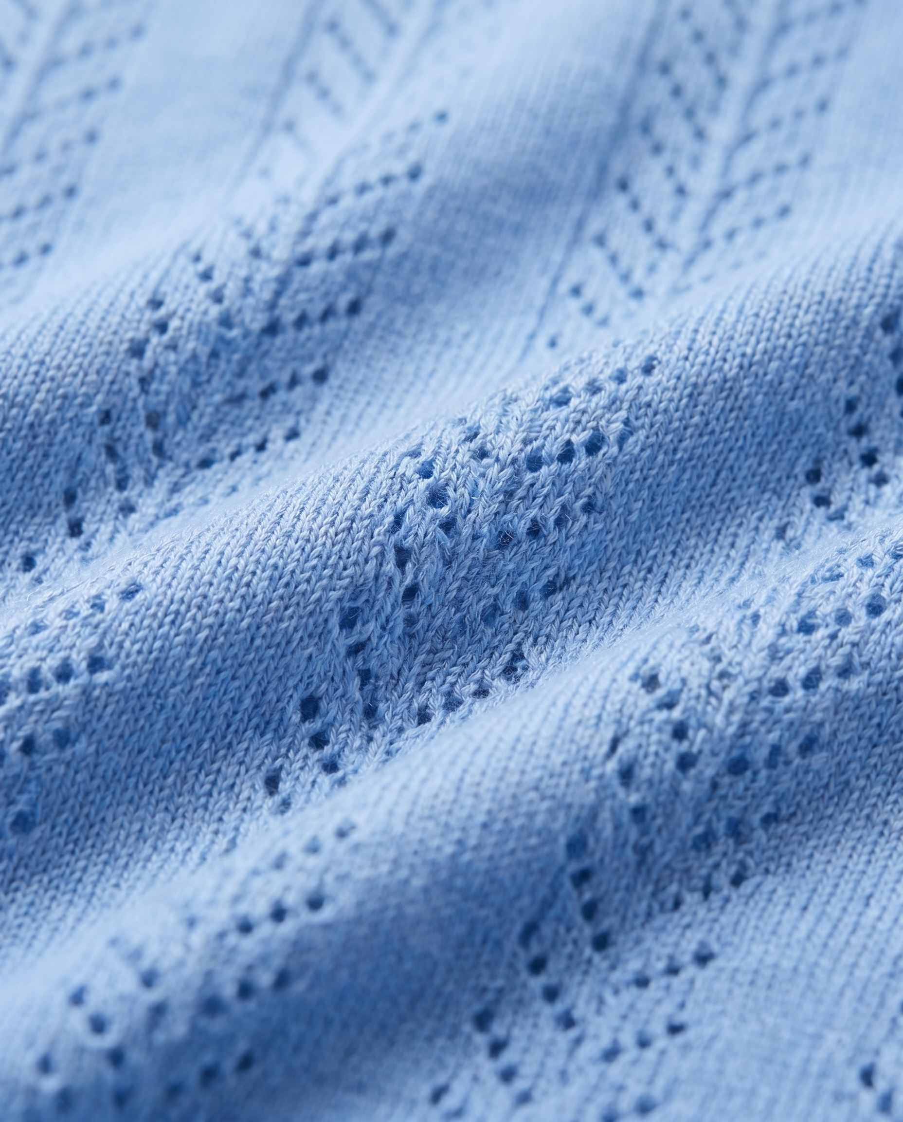 Sky Blue Mill Varsity V-Polo