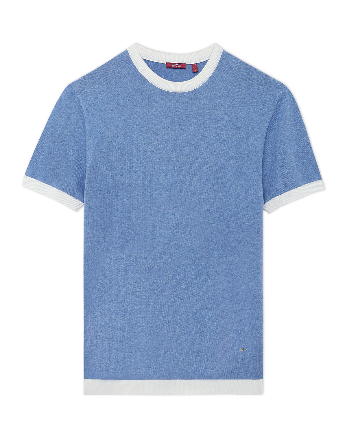 Sky Blue Mill Contrast T-Shirt