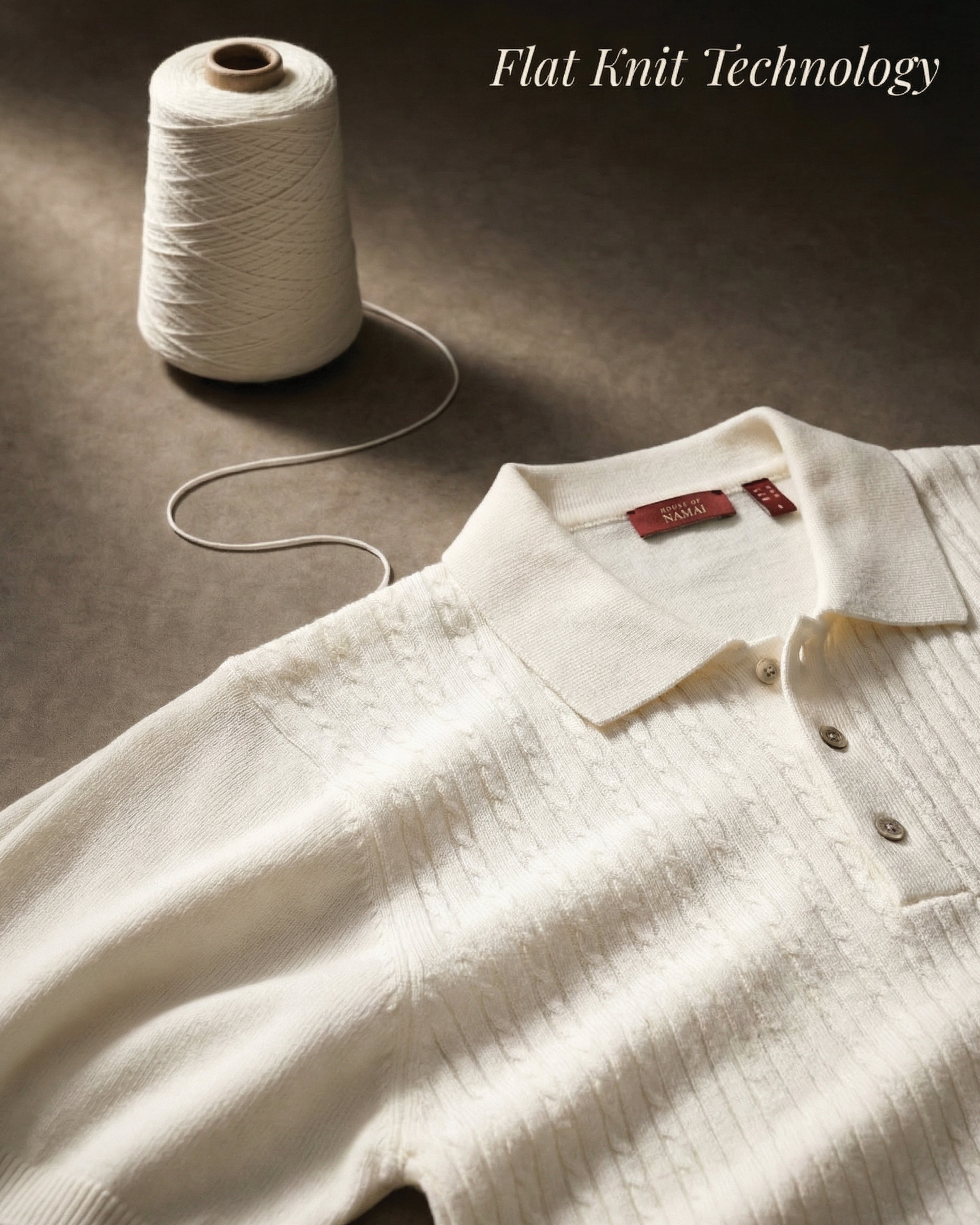Soft White Cable B-Polo