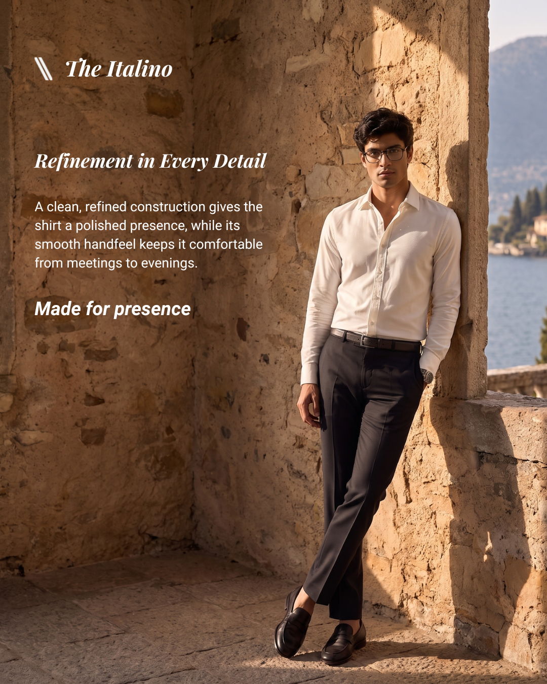 Soft White Italino Shirt