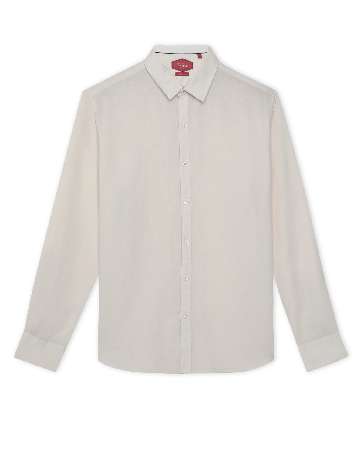 Natural Cosmo Linen Blend Shirt