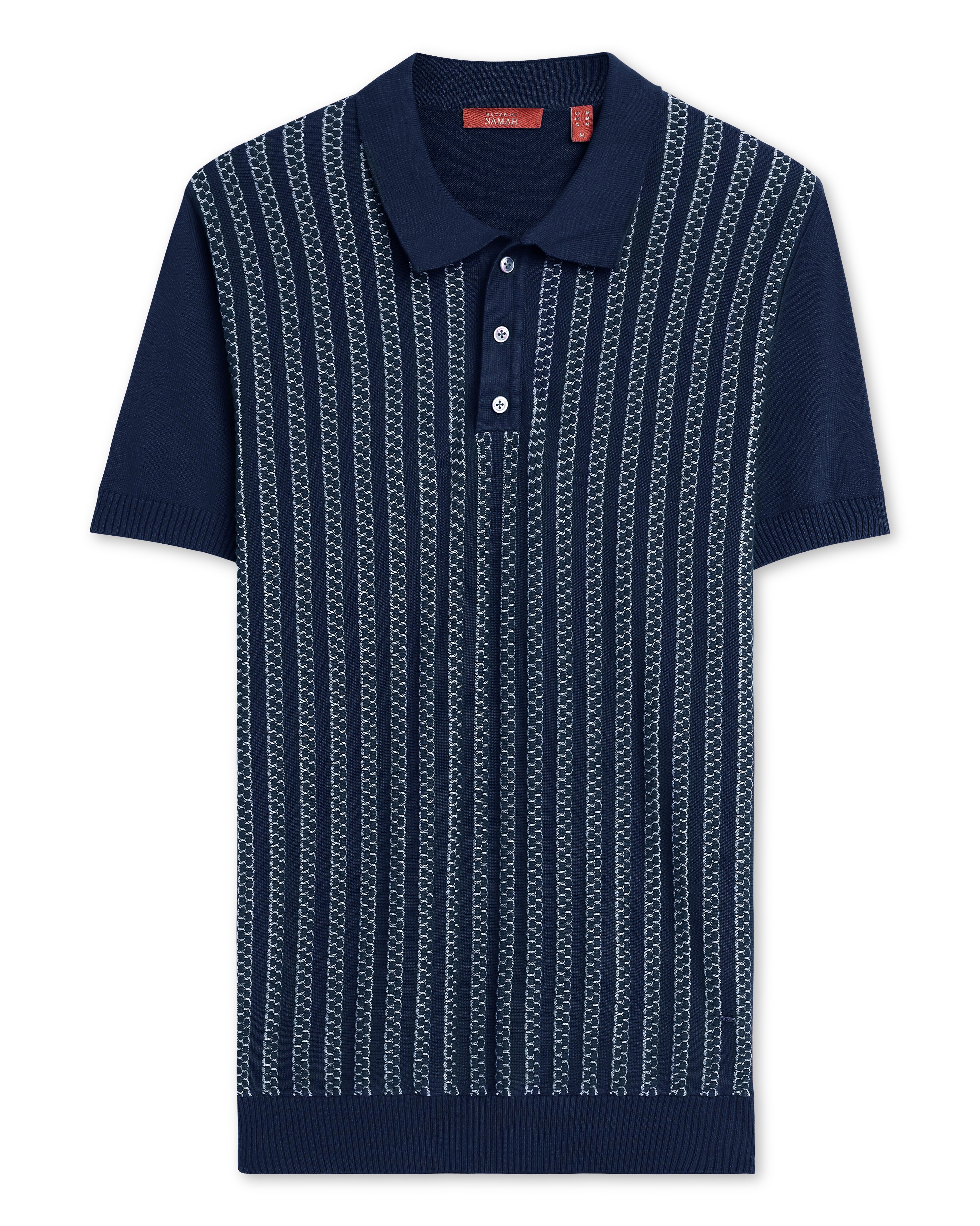 Midnight Blue Luxe DNA B-Polo - 100% Cotton - II