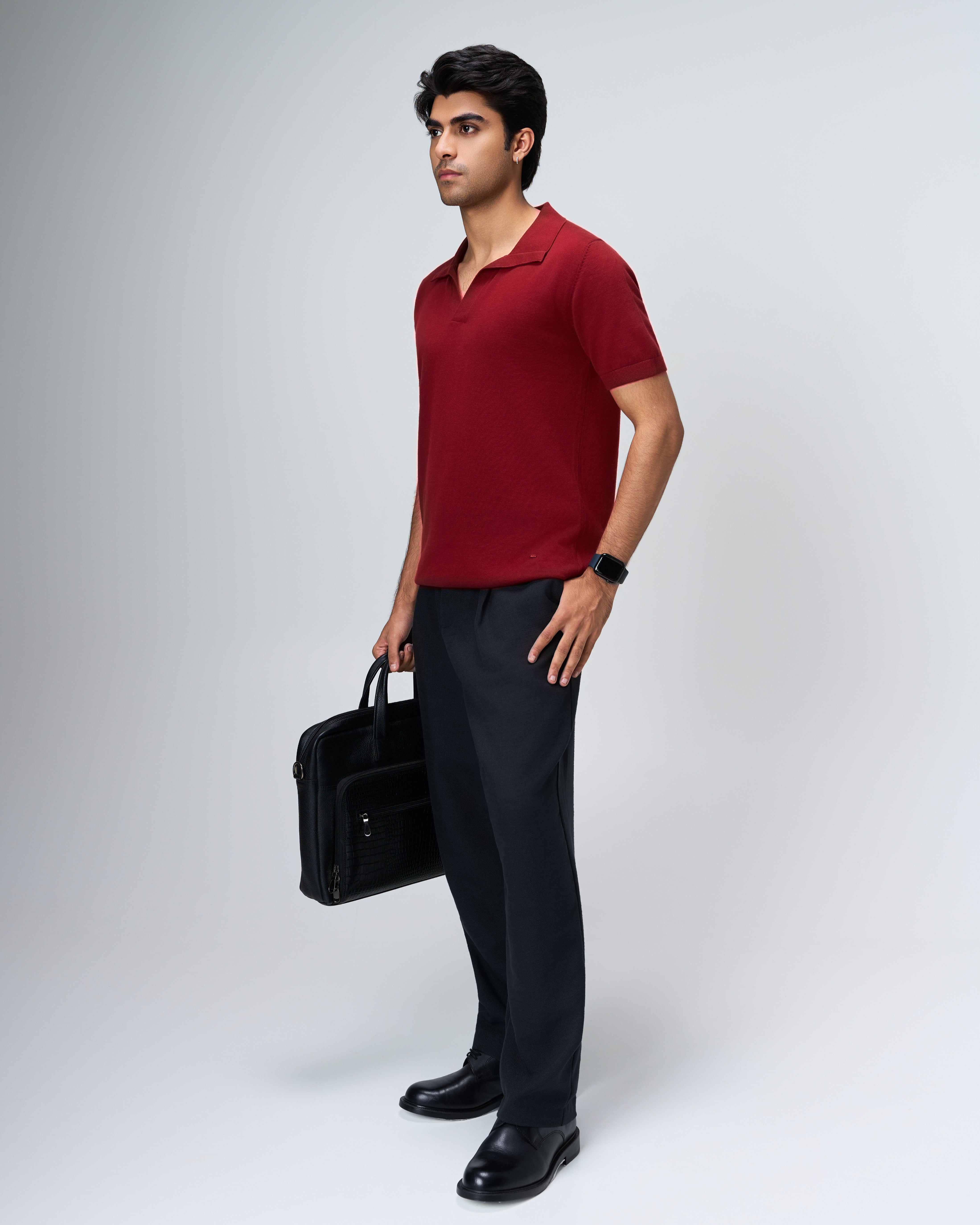 Burnt Brick Piqué Ex-Polo - 100% Cotton - II