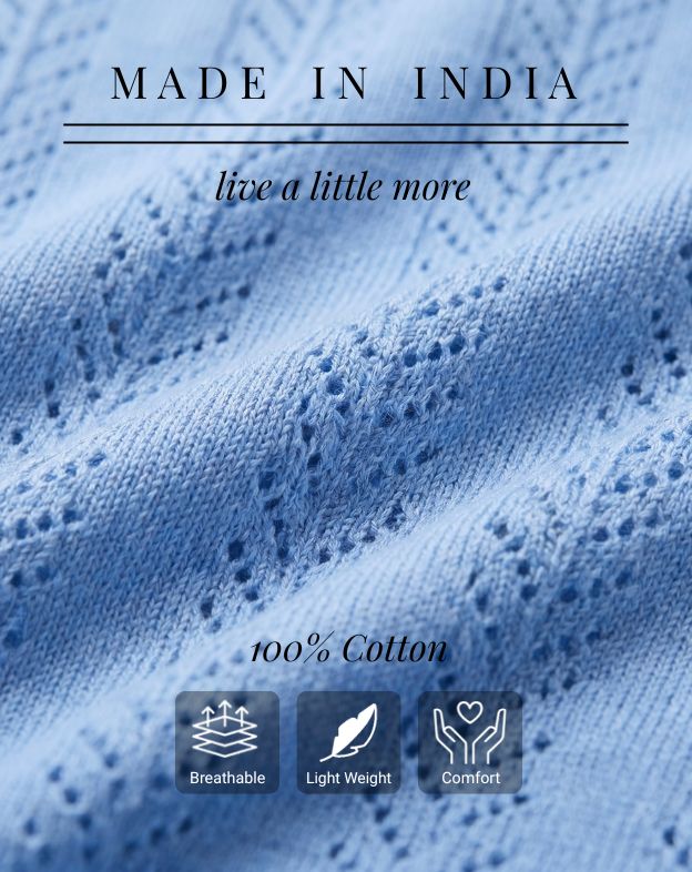Sky Blue Mill Varsity V-Polo