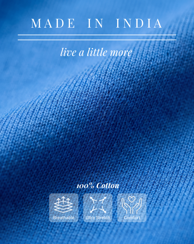 Electric Blue Piqué U-Polo