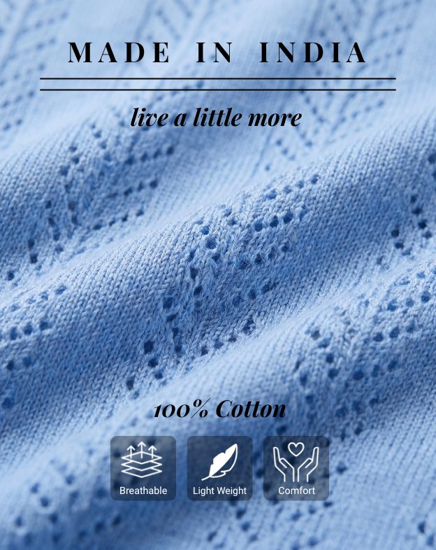 Sky Blue Mill Varsity V-Polo