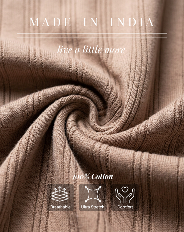 Warm Tan Linear B-Polo