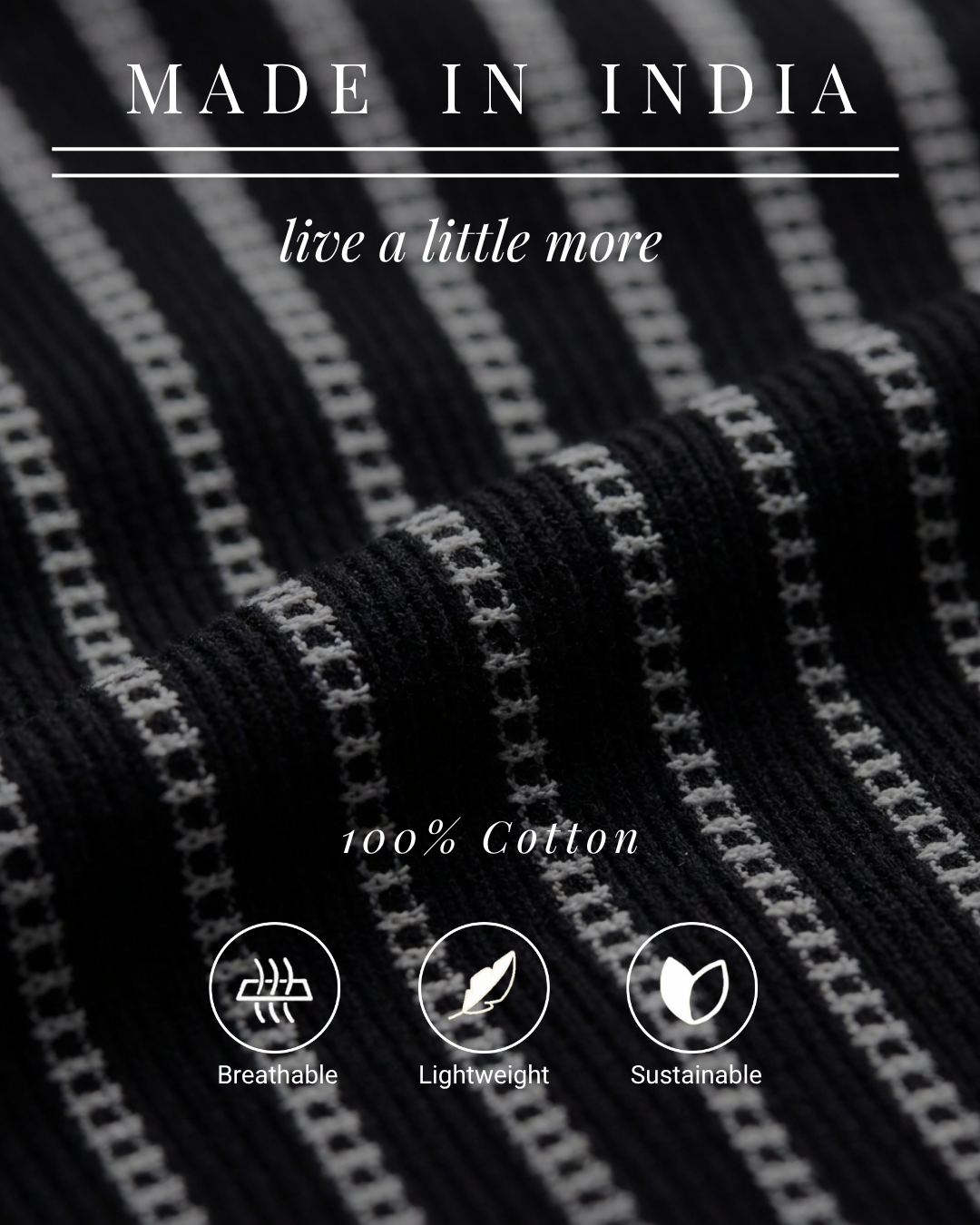 Ink Black Trackline V-Polo