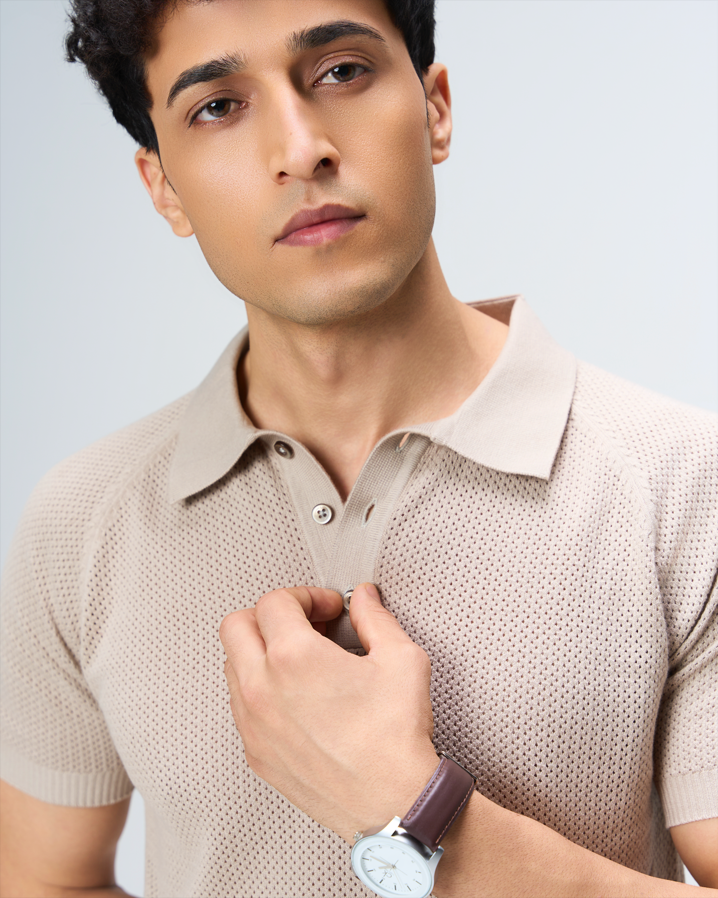 Natural Aeroluxe B-Polo - 100% Cotton - II