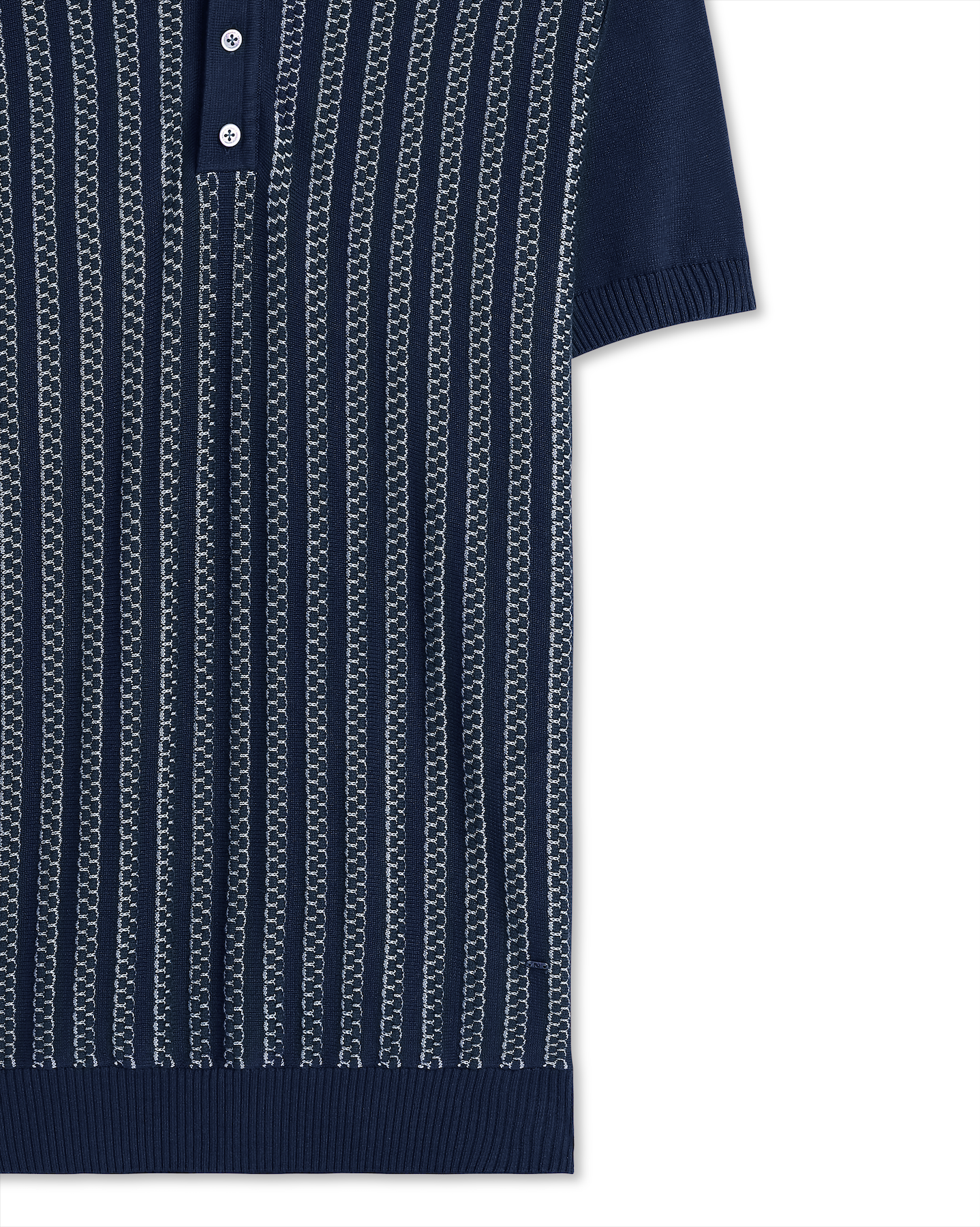 Midnight Blue Luxe DNA B-Polo - 100% Cotton - II