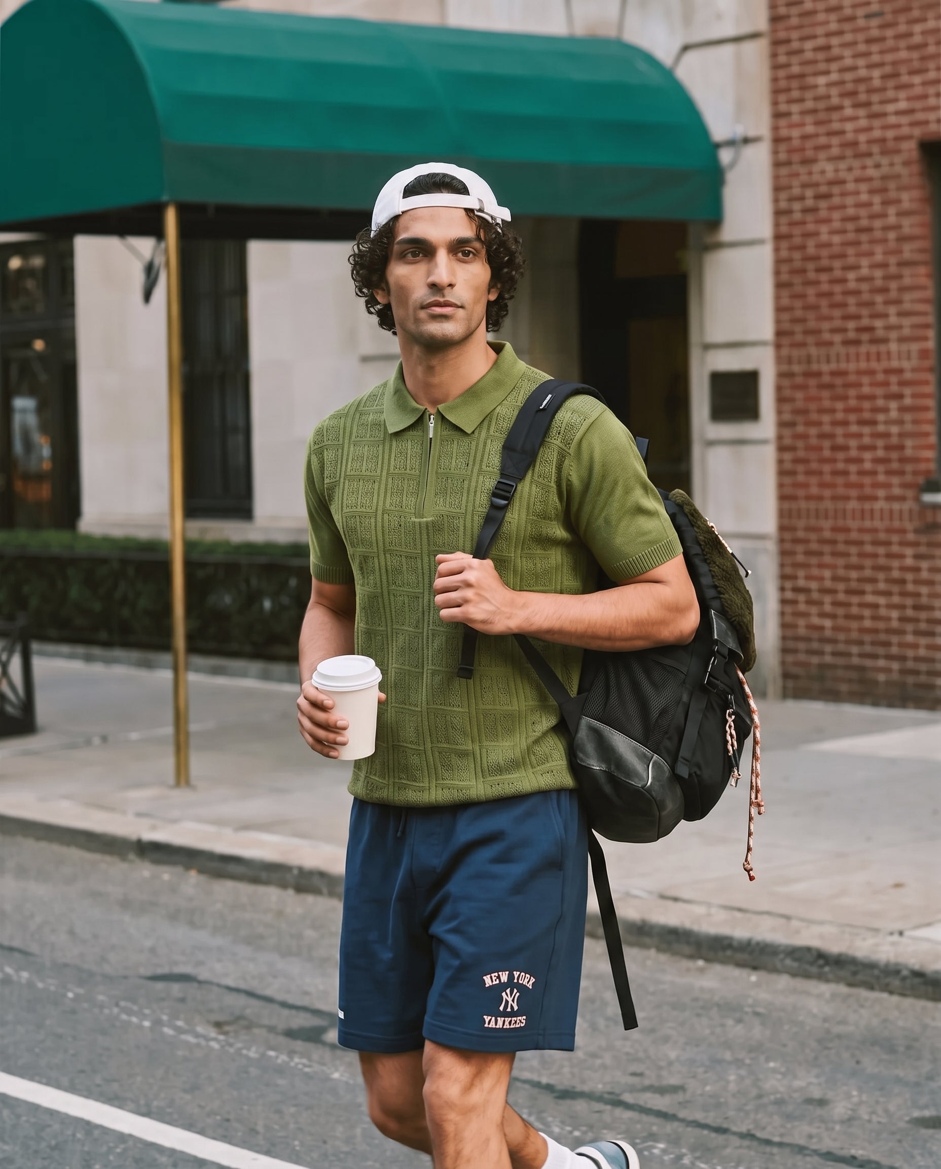 Fern Green Matrix Z-Polo