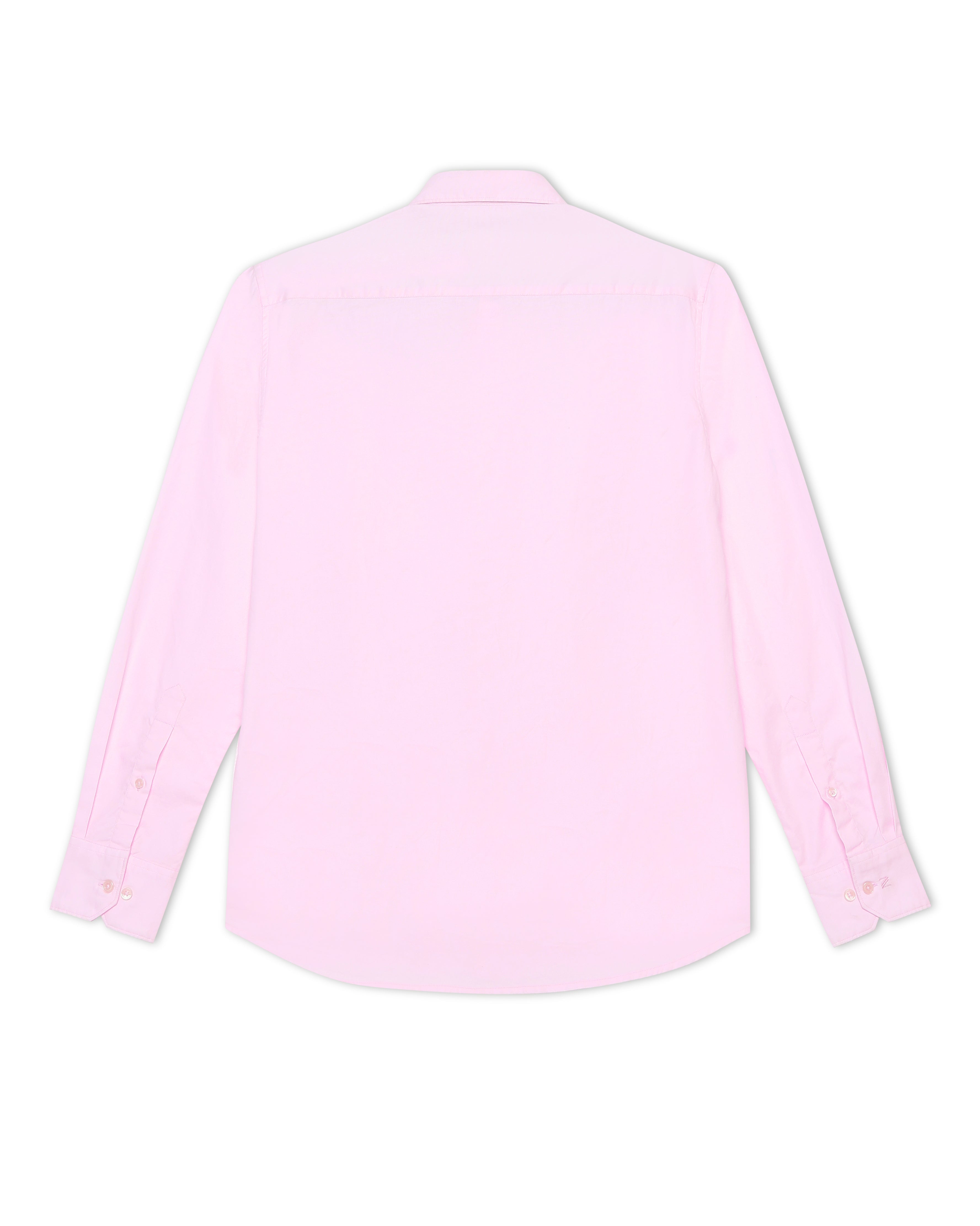 Soft Pink Oxford Stretch Shirt