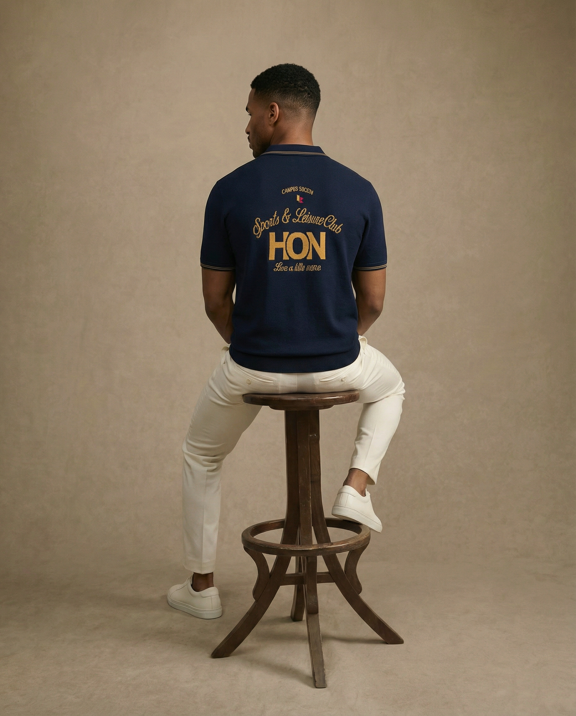 Midnight Blue HON "Campus Society" B-Polo