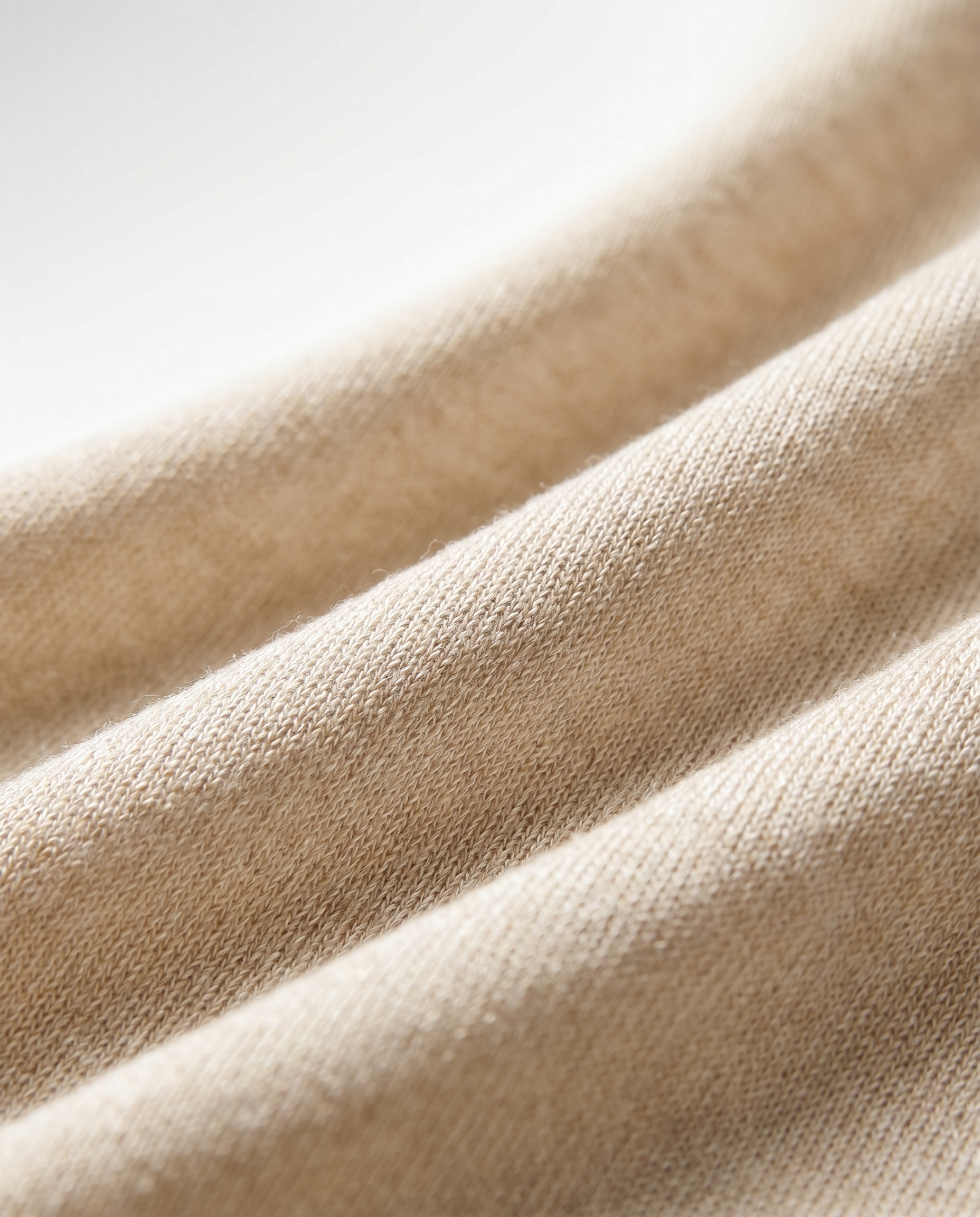 Beige Mill Contrast T-Shirt