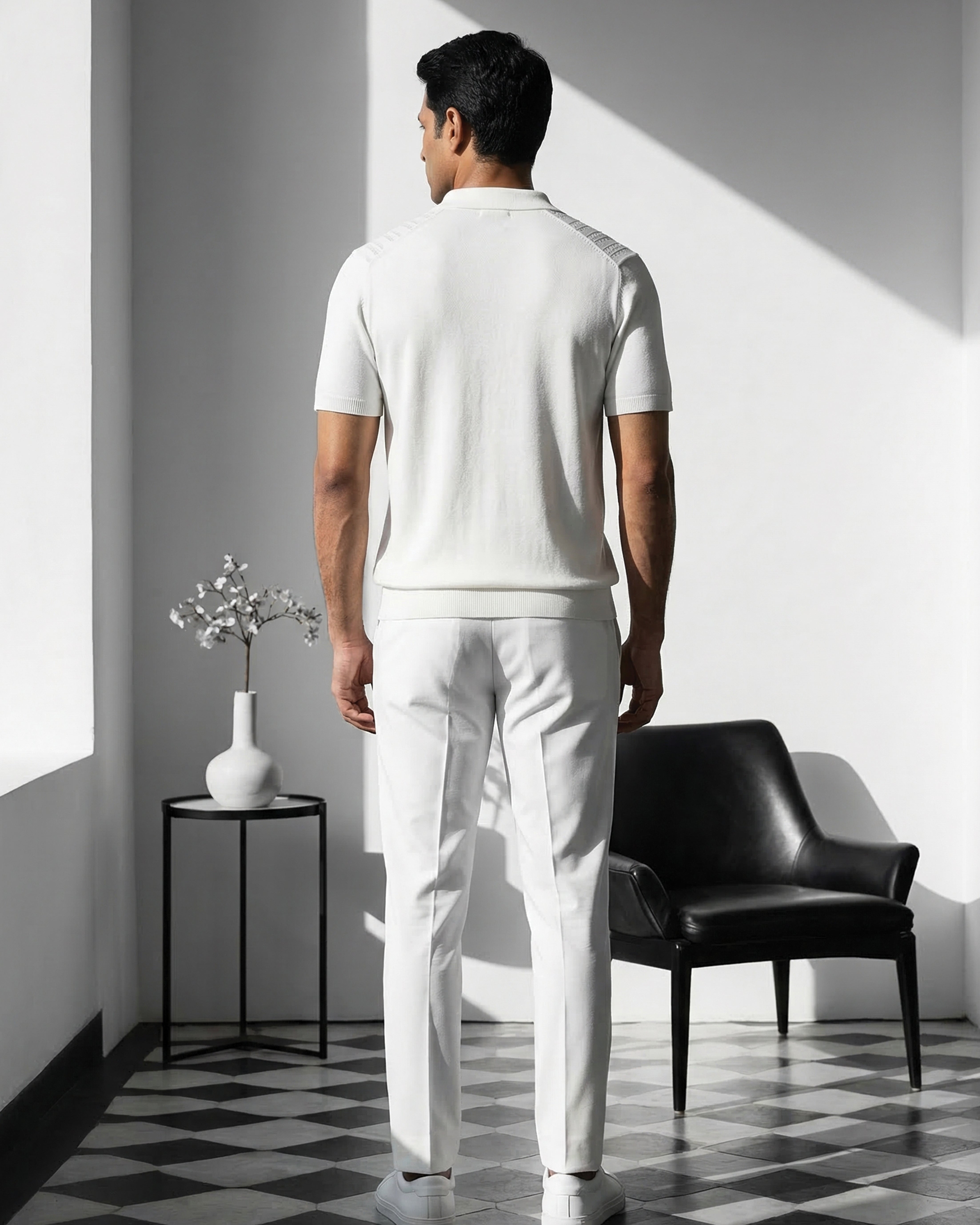 Soft White Cable B-Polo