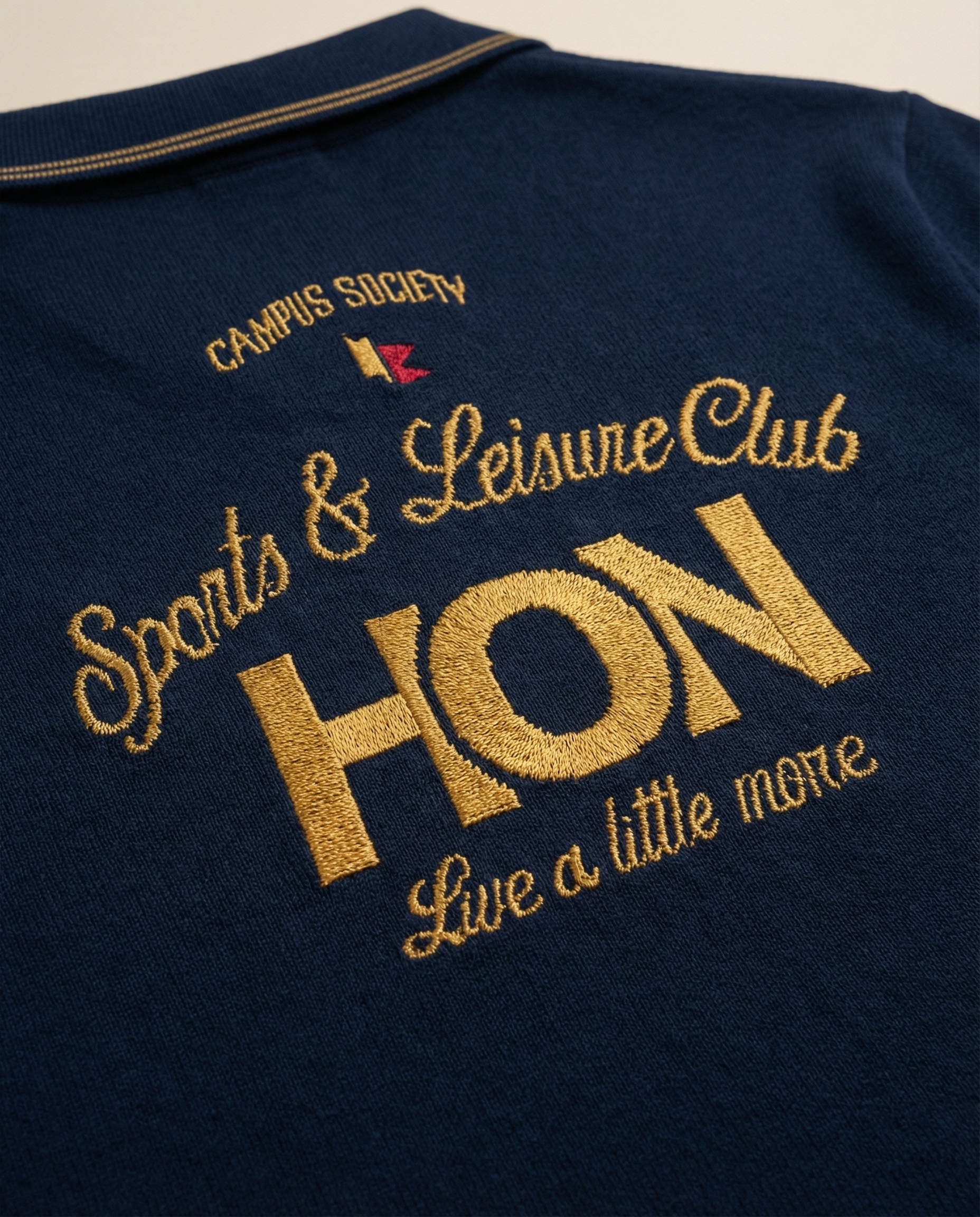 Midnight Blue HON "Campus Society" B-Polo