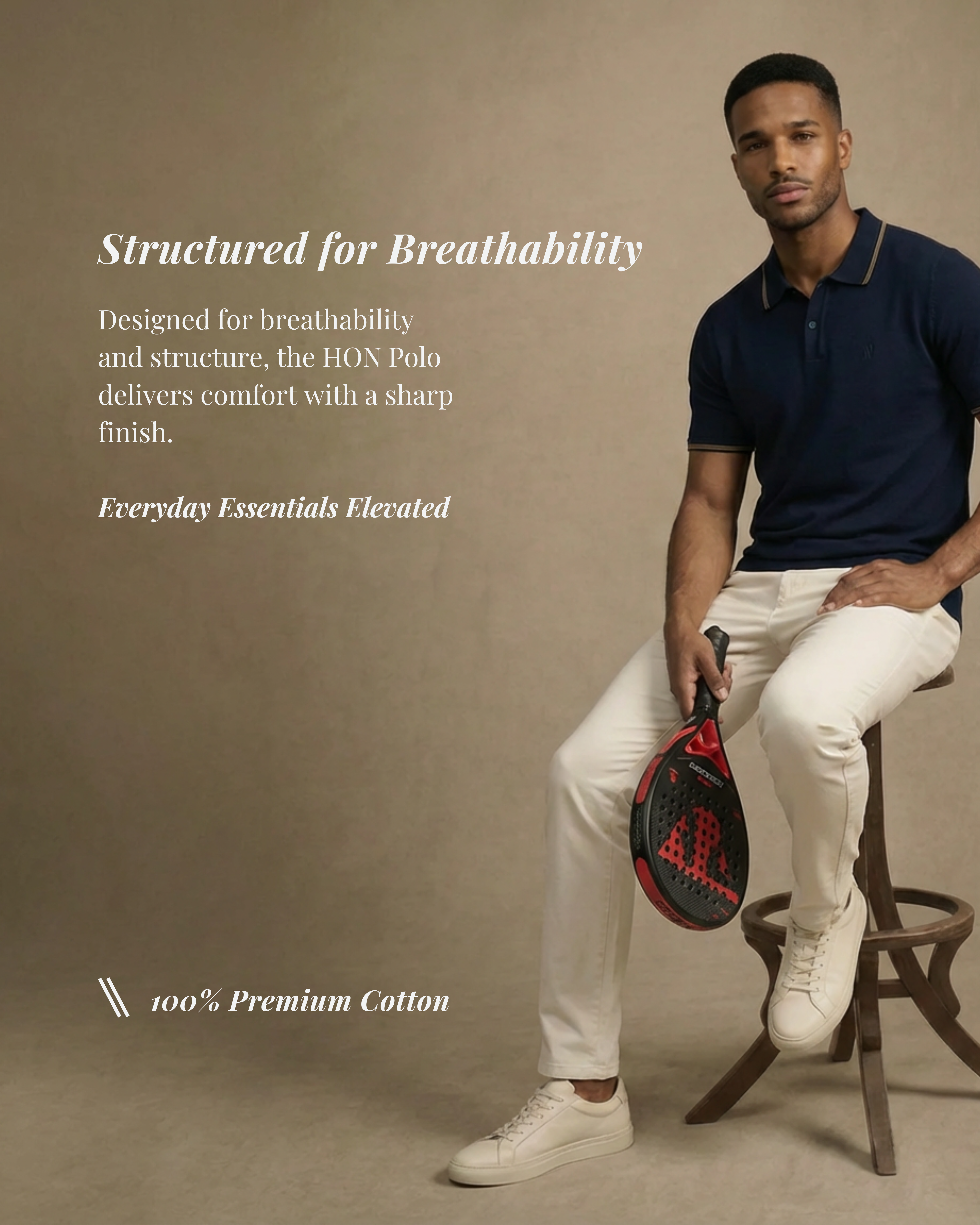 Midnight Blue HON "Campus Society" B-Polo