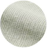 Sage Green Microcheck 100% Linen Shirt