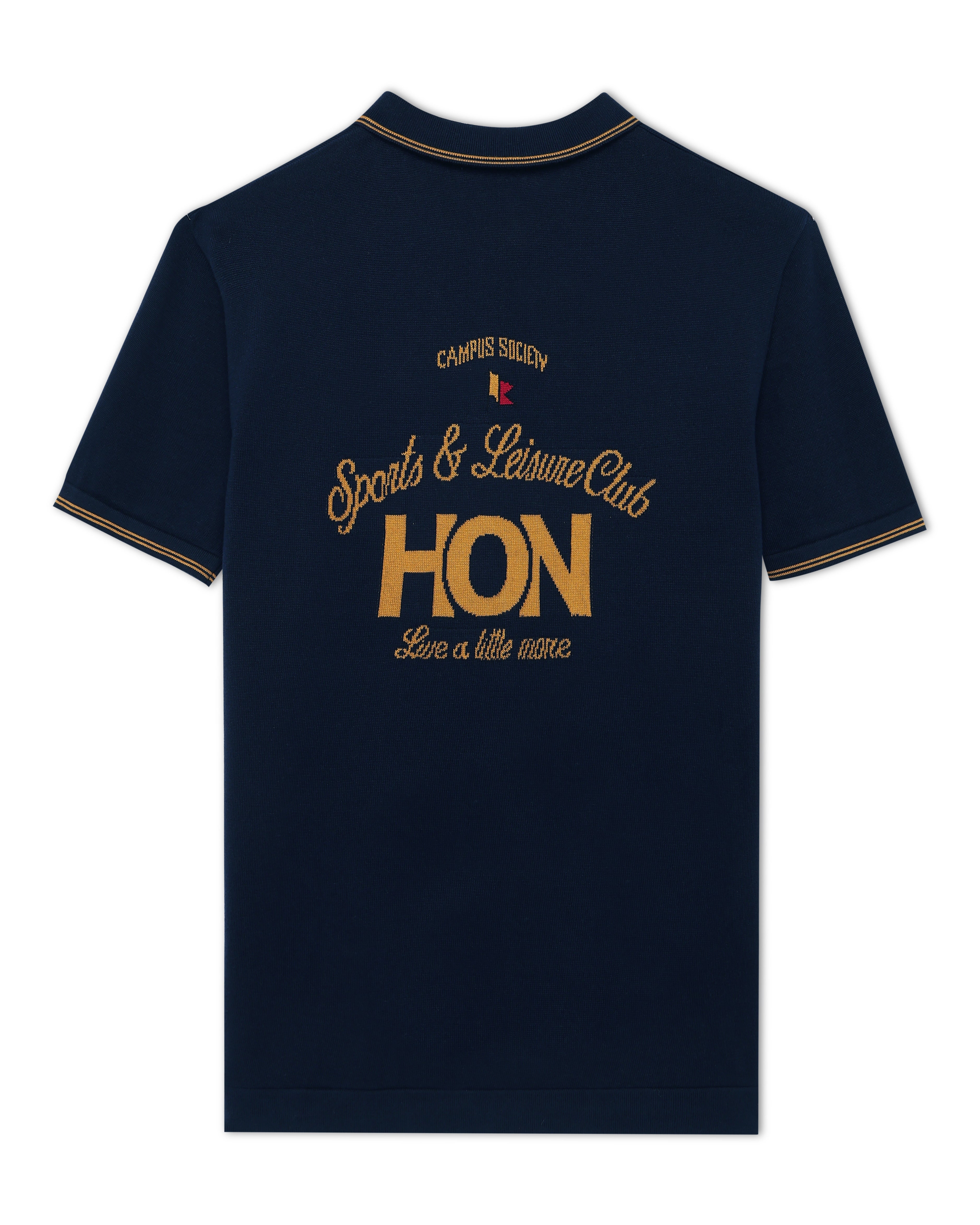 Midnight Blue HON "Campus Society" B-Polo