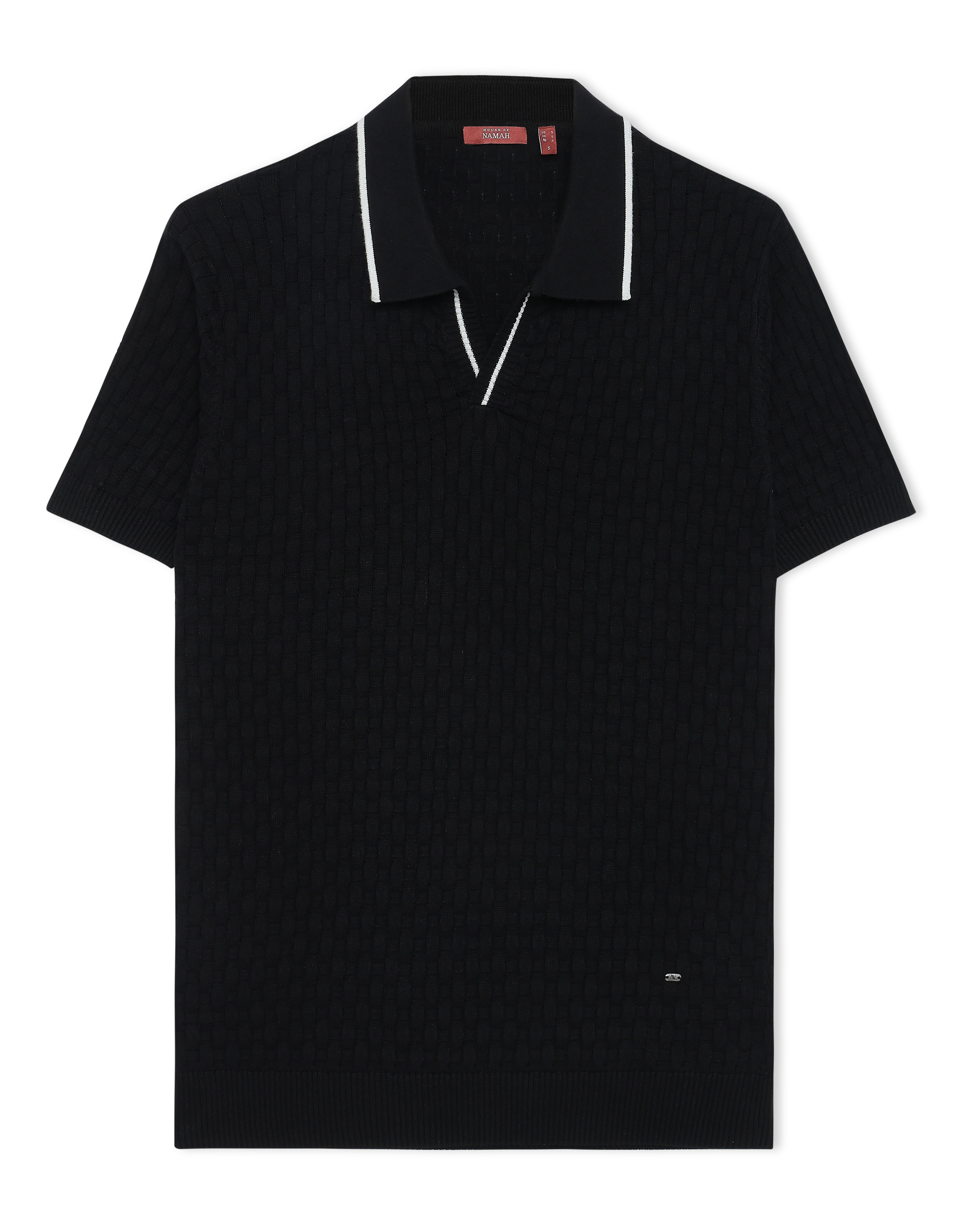 Soft White Piping Basket V-Polo