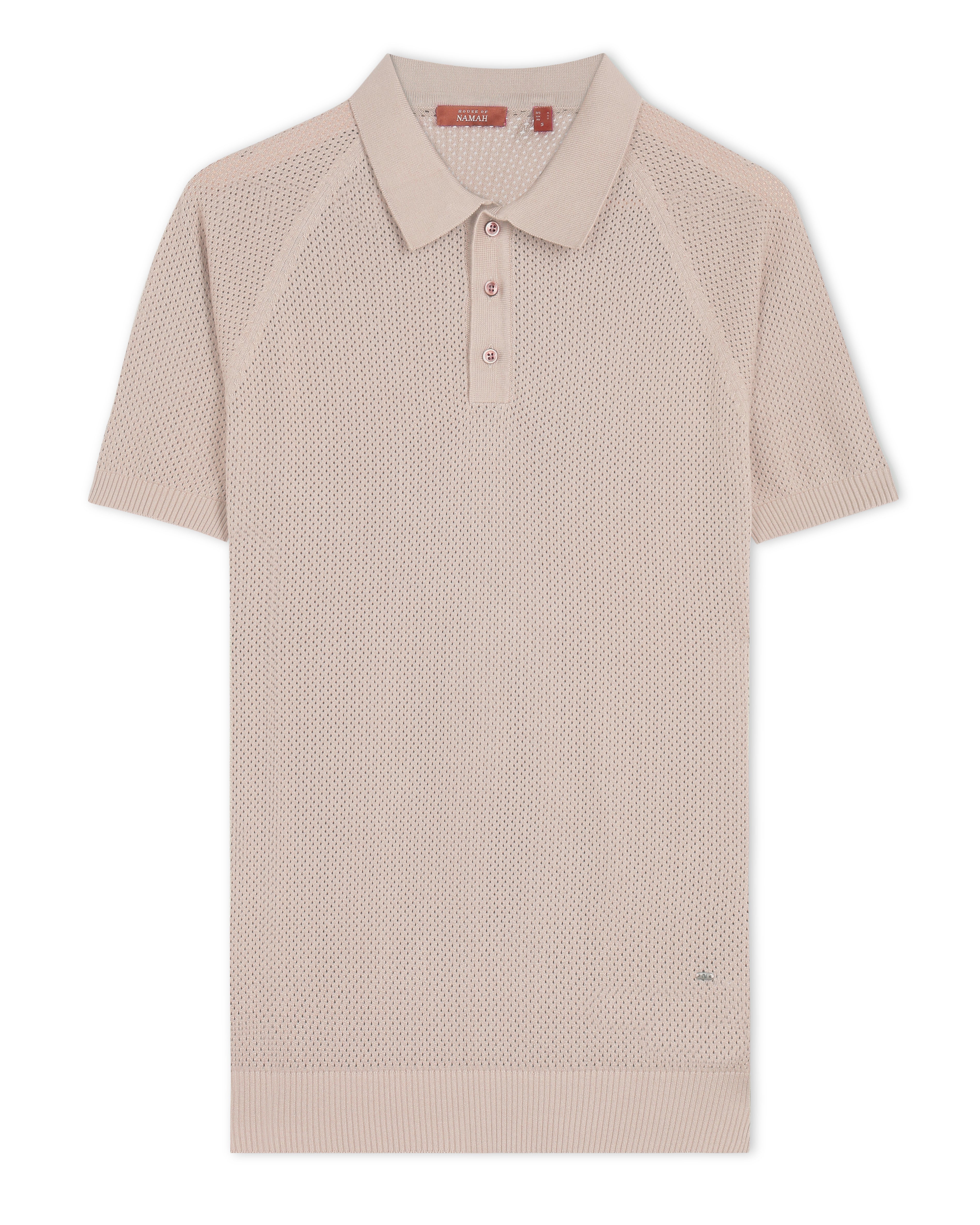 Natural Aeroluxe B-Polo - 100% Cotton - II