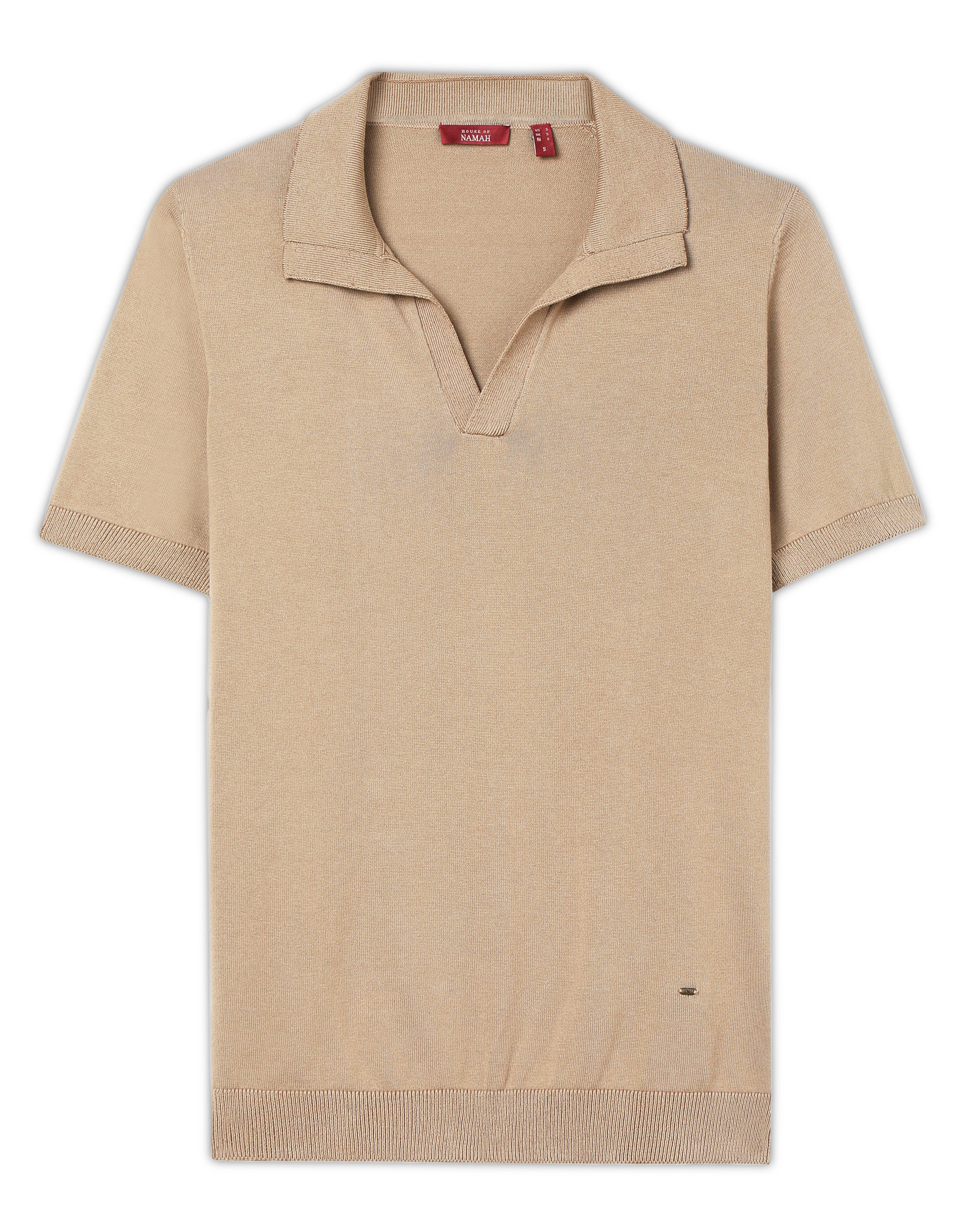 Dark Natural Piqué Ex-Polo - 100% Cotton - II
