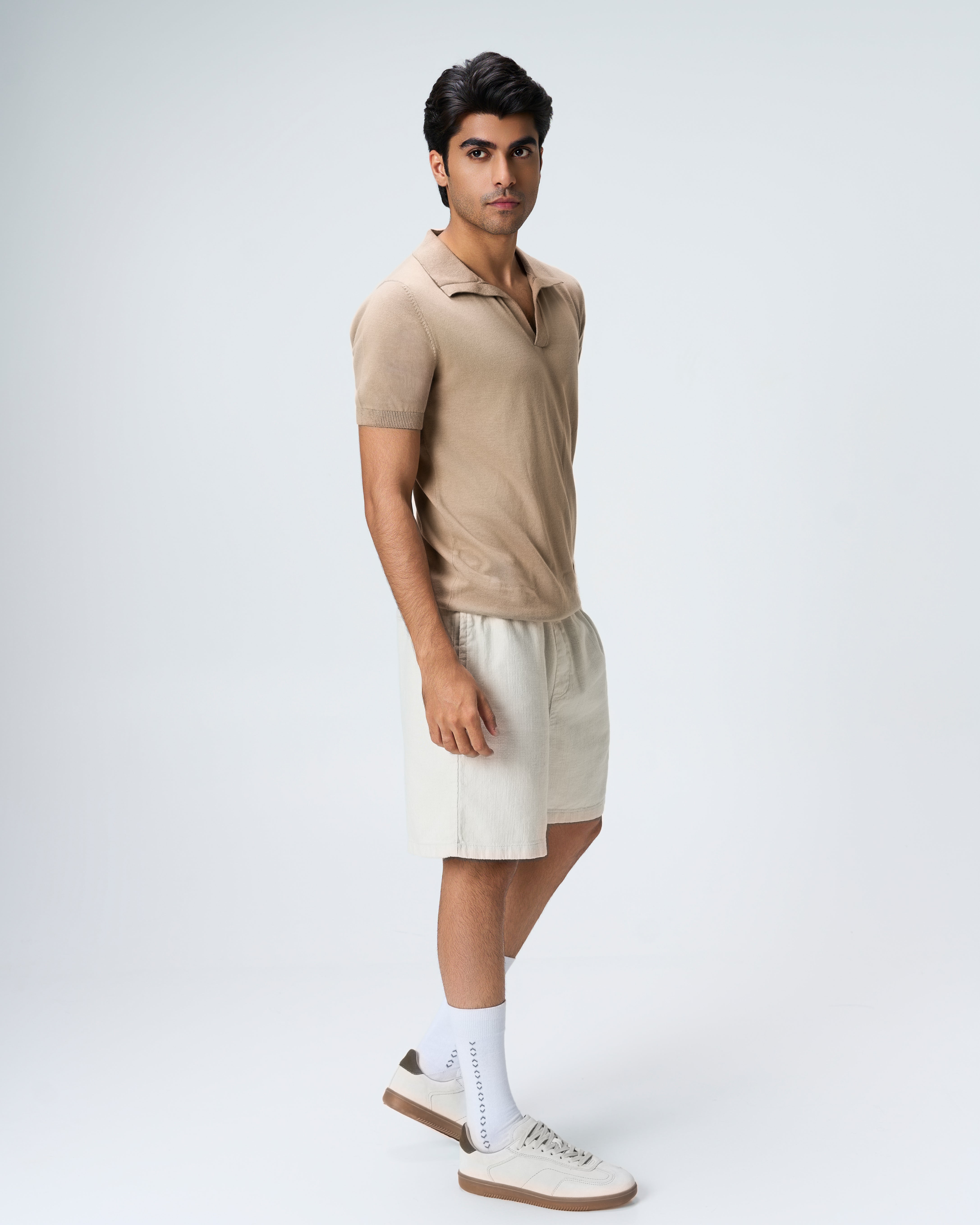 Dark Natural Piqué Ex-Polo - 100% Cotton - II
