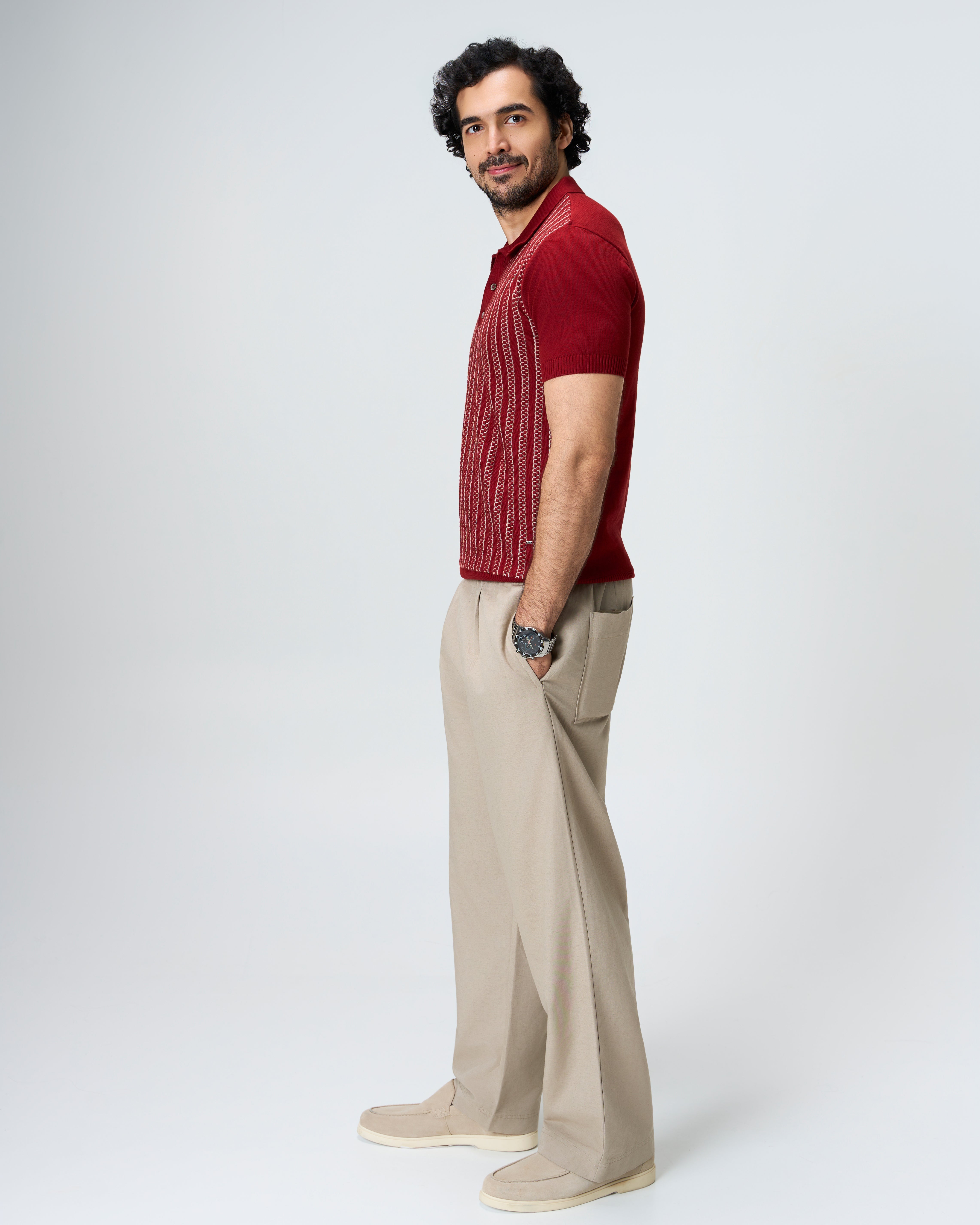 Burnt Brick Luxe DNA B-Polo