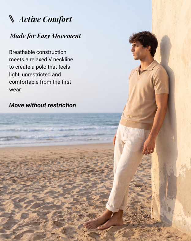 Warm Natural Piqué Ex-Polo
