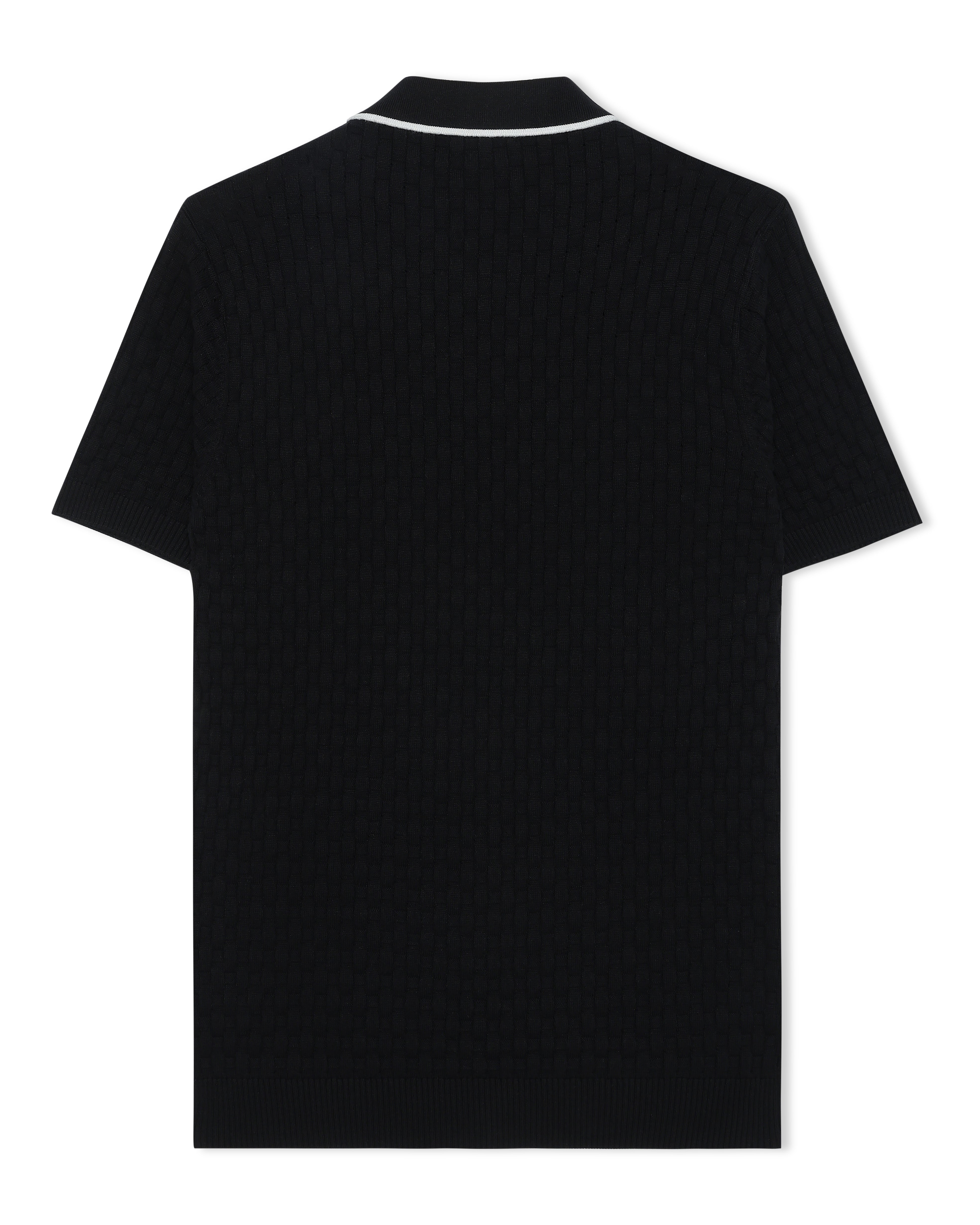 Soft White Piping Basket V-Polo