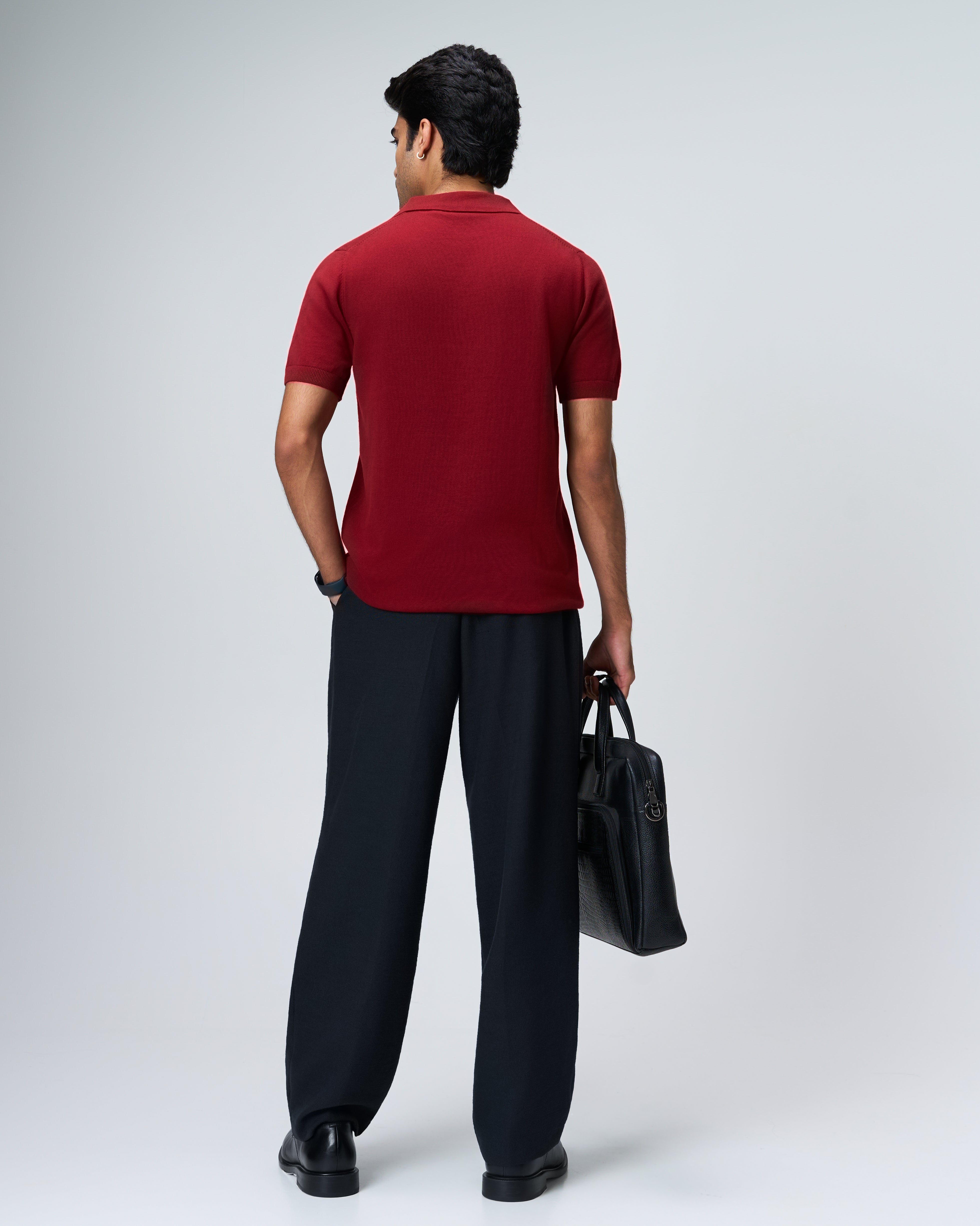 Burnt Brick Piqué Ex-Polo - 100% Cotton - II