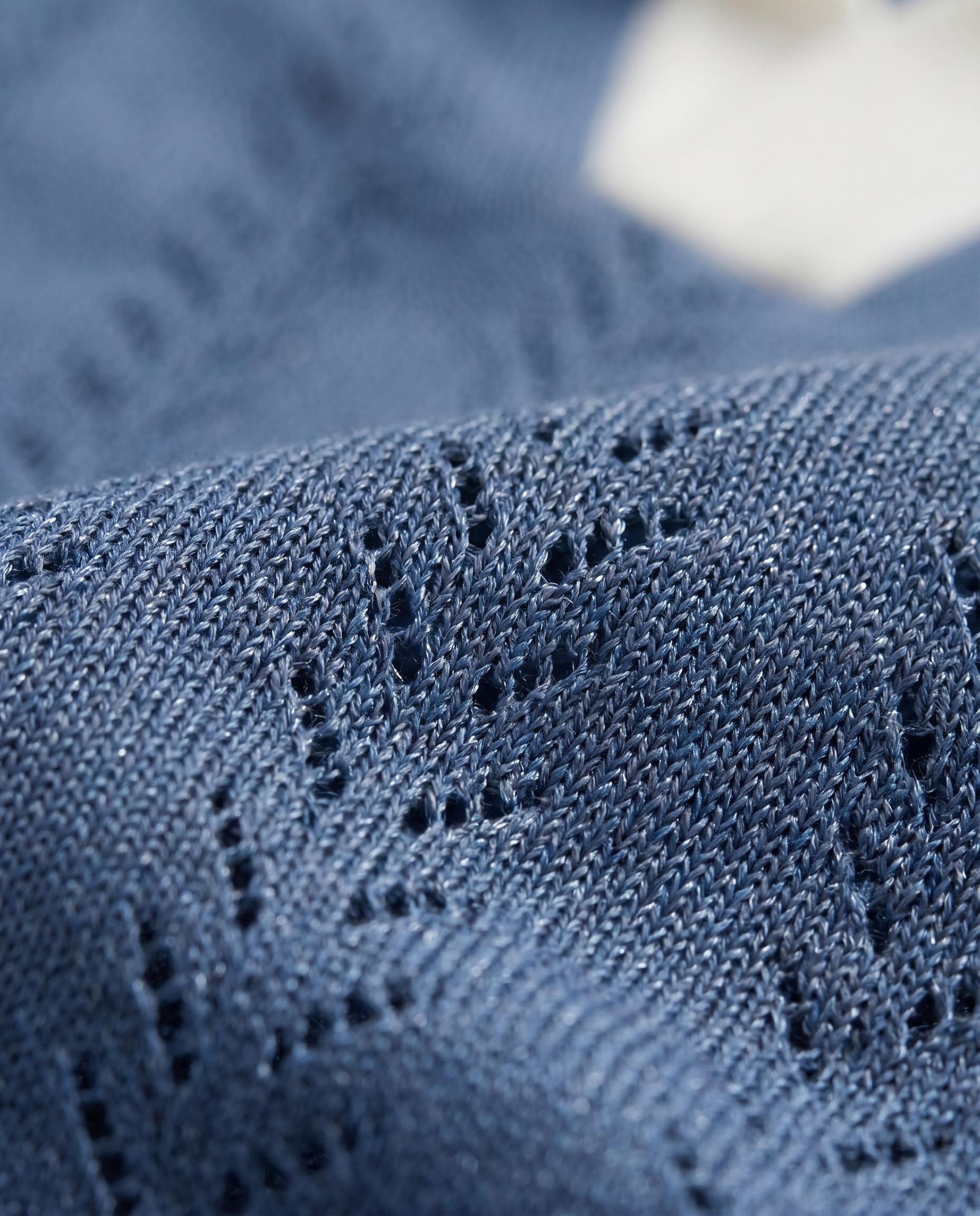 Midnight Blue Mill Varsity V-Polo