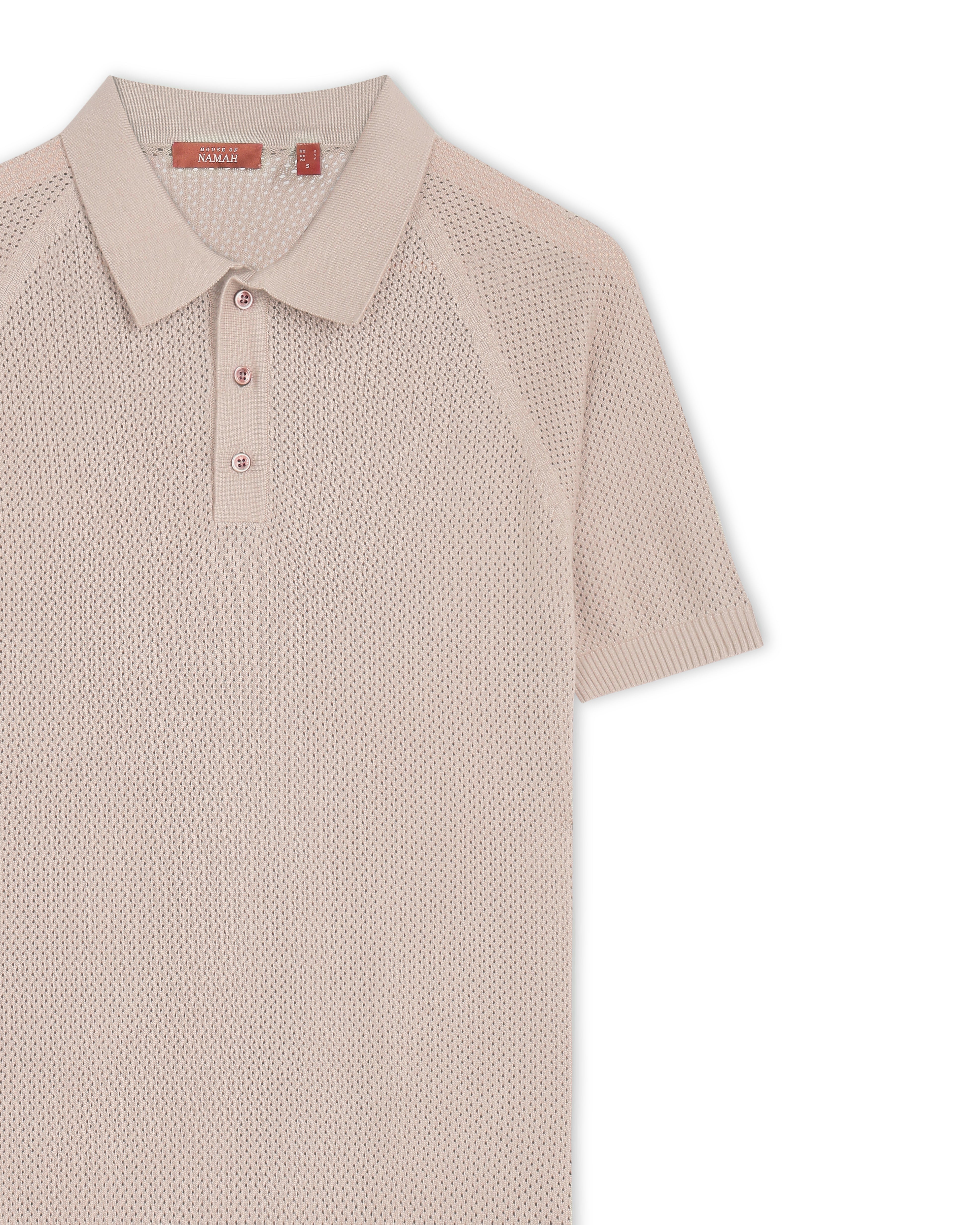 Natural Aeroluxe B-Polo - 100% Cotton - II