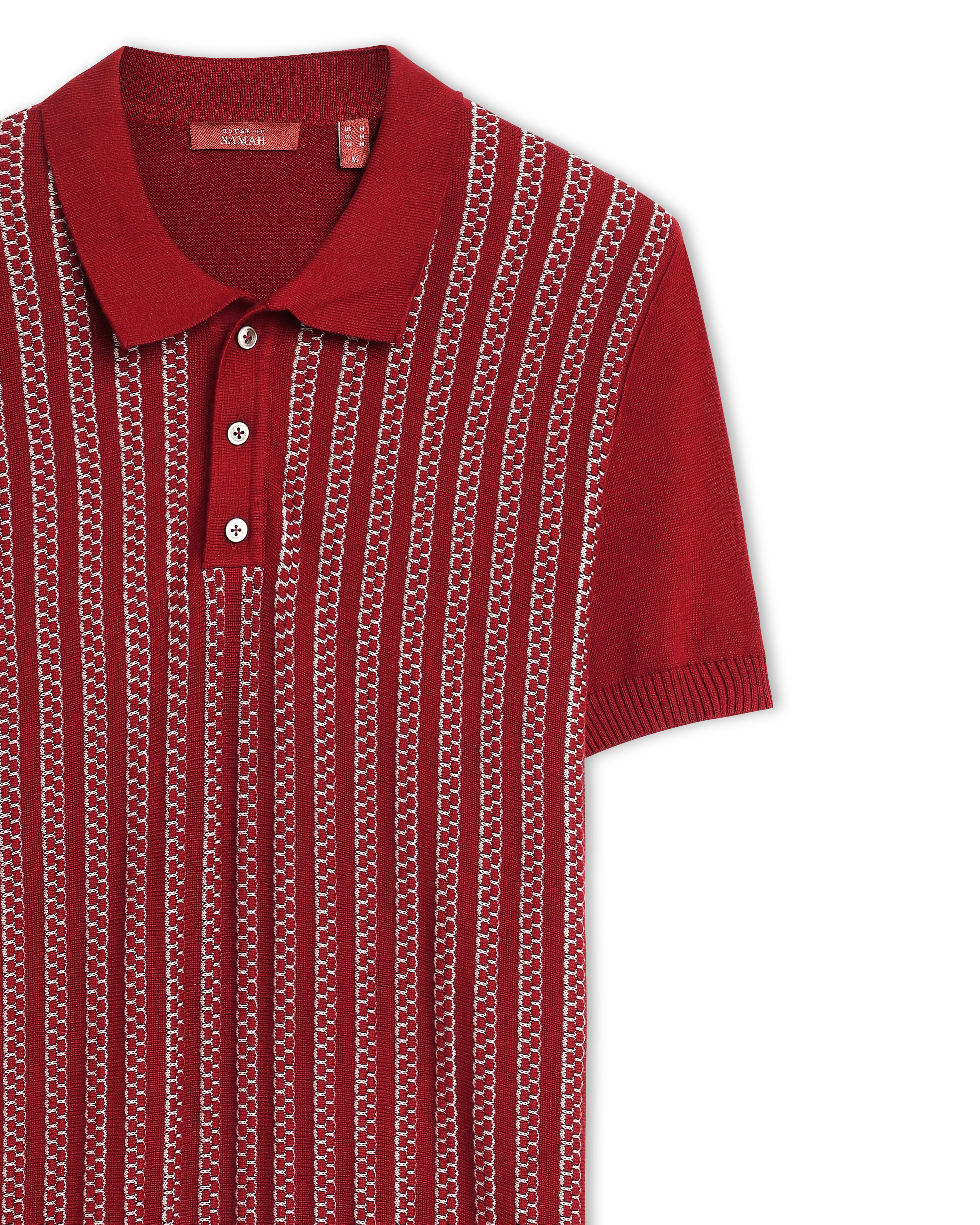 Burnt Brick Luxe DNA B-Polo - 100% Cotton - II