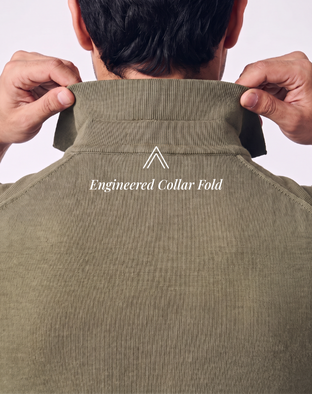 Olive Green Cotton-Bamboo Signature Polo