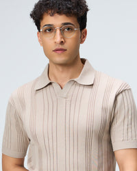 Natural Horizon V-Polo - 100% Cotton - II