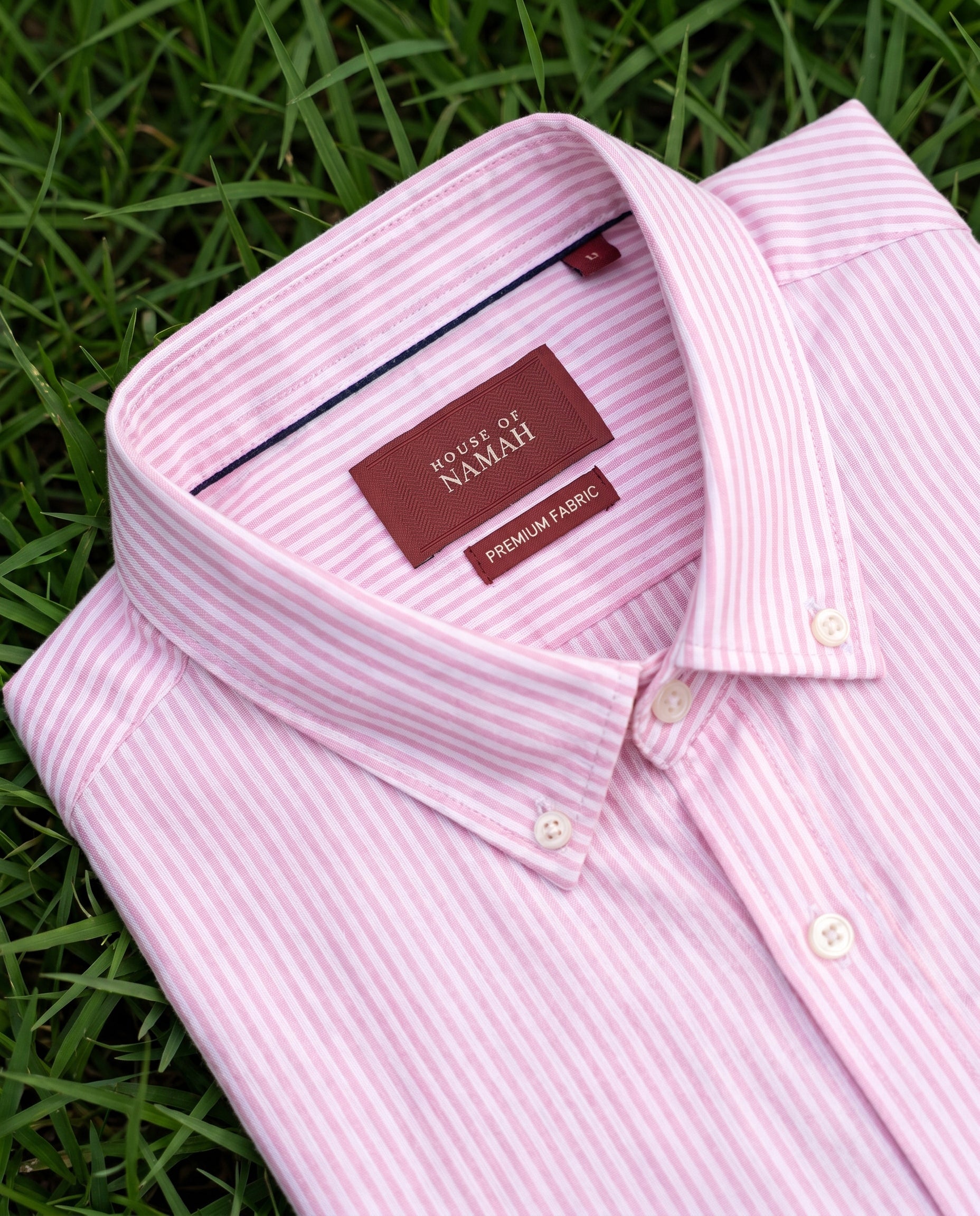 Pink & White Classic Stripe Shirt