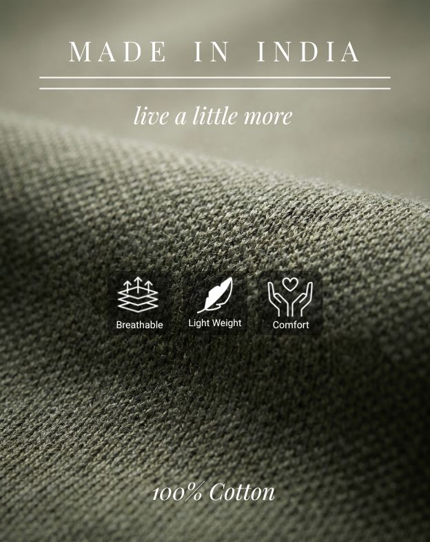 Khaki Mill Wide Placket B-Polo