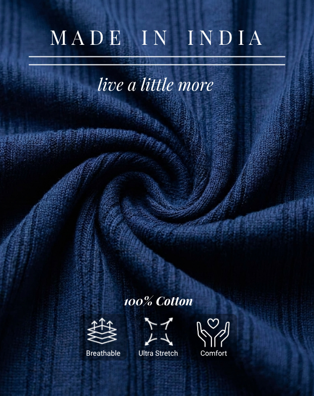 Midnight Blue Linear B-Polo