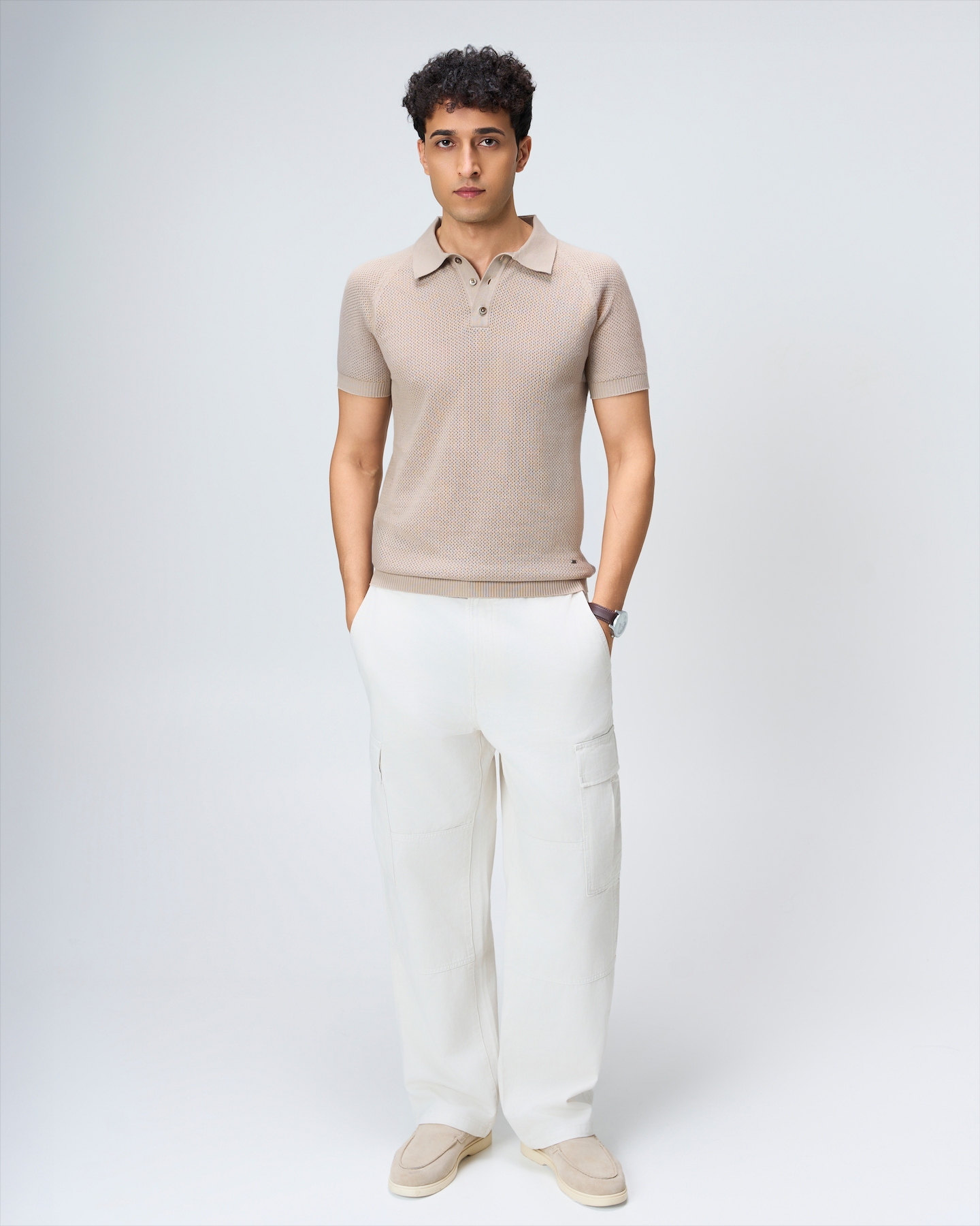 Natural Aeroluxe B-Polo - 100% Cotton - II