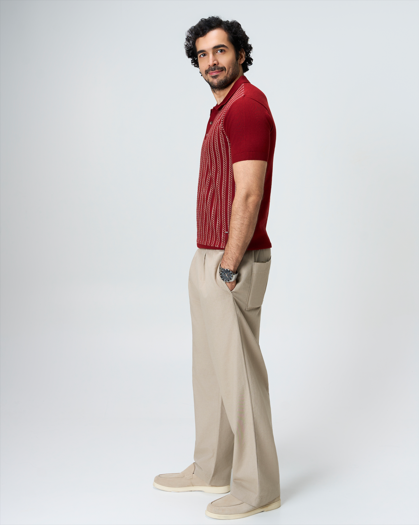 Burnt Brick Luxe DNA B-Polo - 100% Cotton - II