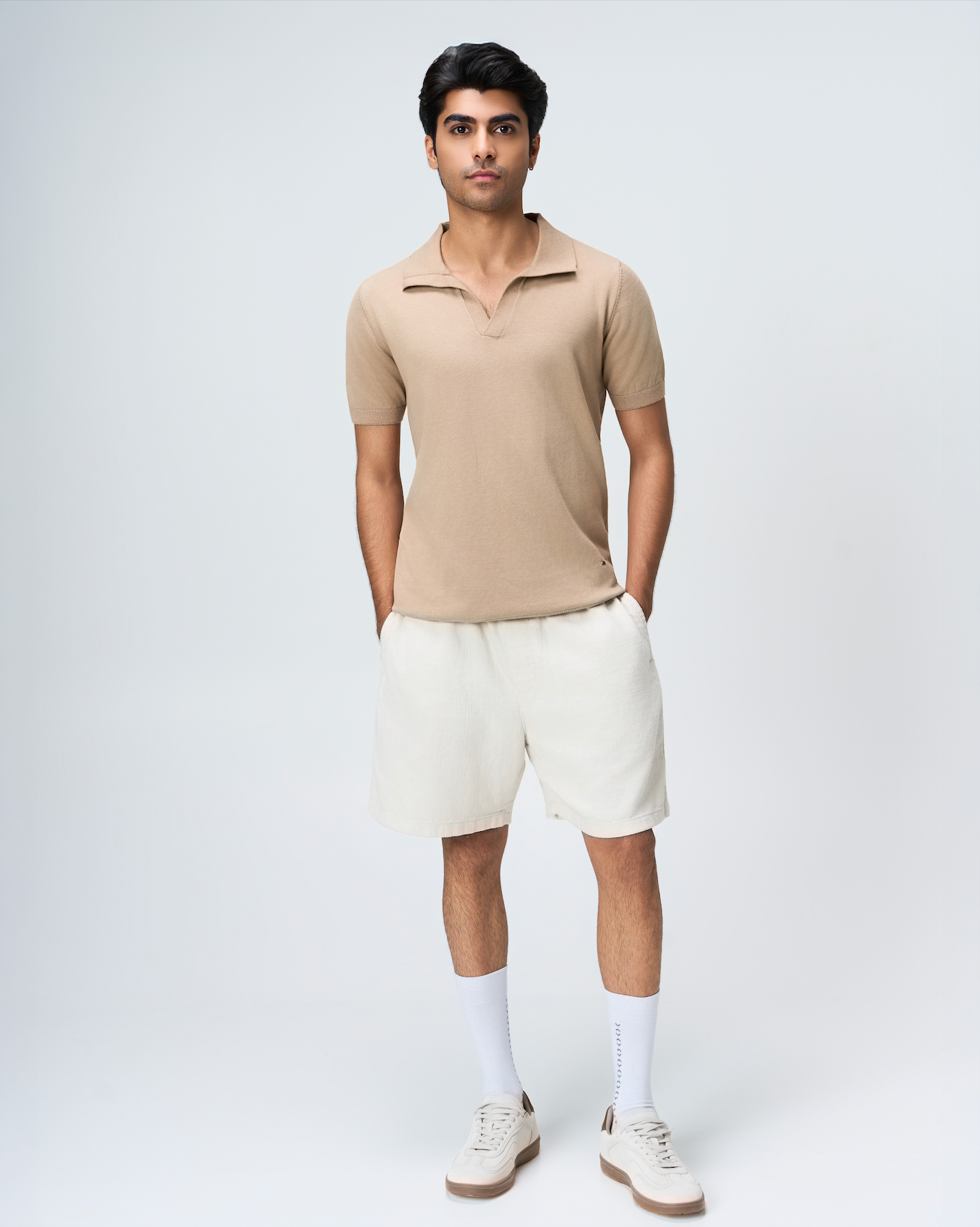 Dark Natural Piqué Ex-Polo - 100% Cotton - II