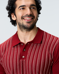 Burnt Brick Luxe DNA B-Polo - 100% Cotton - II