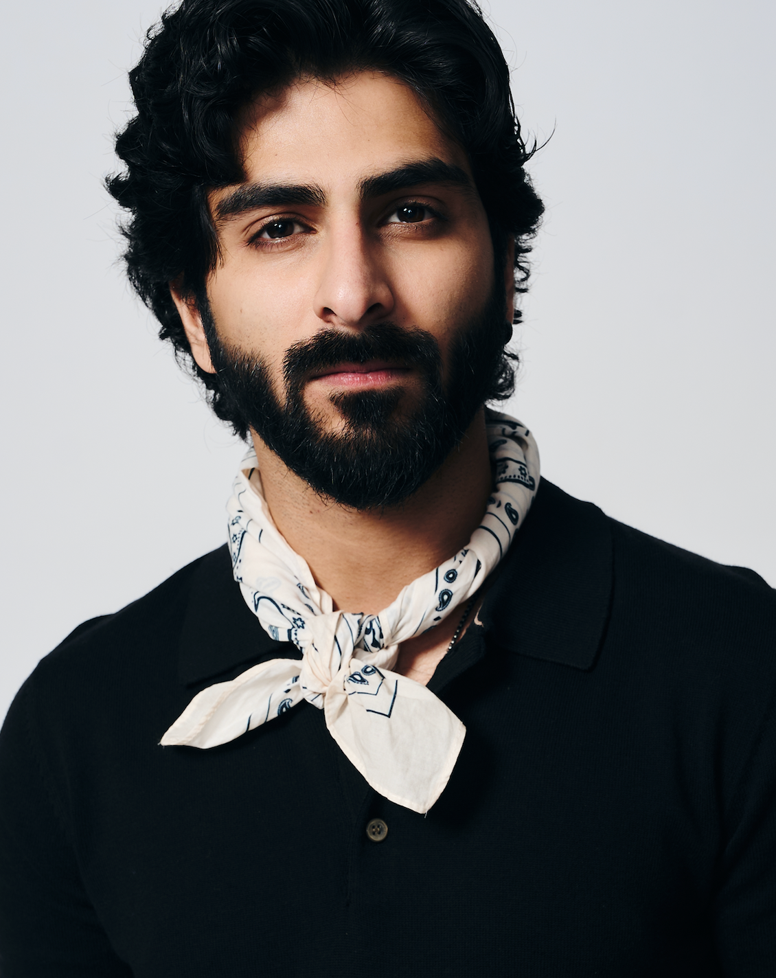 Ink Black Piqué Signature B-Polo - Cotton Bamboo - I