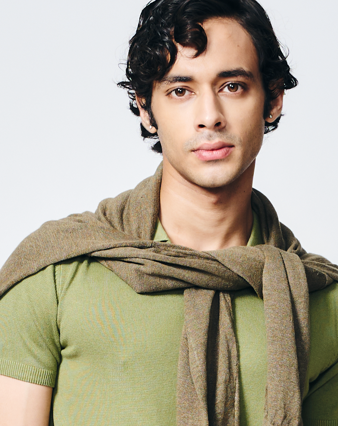 Grass Green Piqué All Day U-Polo - Cotton Bamboo - I