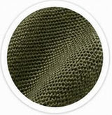 Olive Green Cotton Bamboo V-Neck Polo