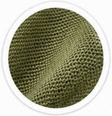 Fern Green Cotton Bamboo Waffle Polo